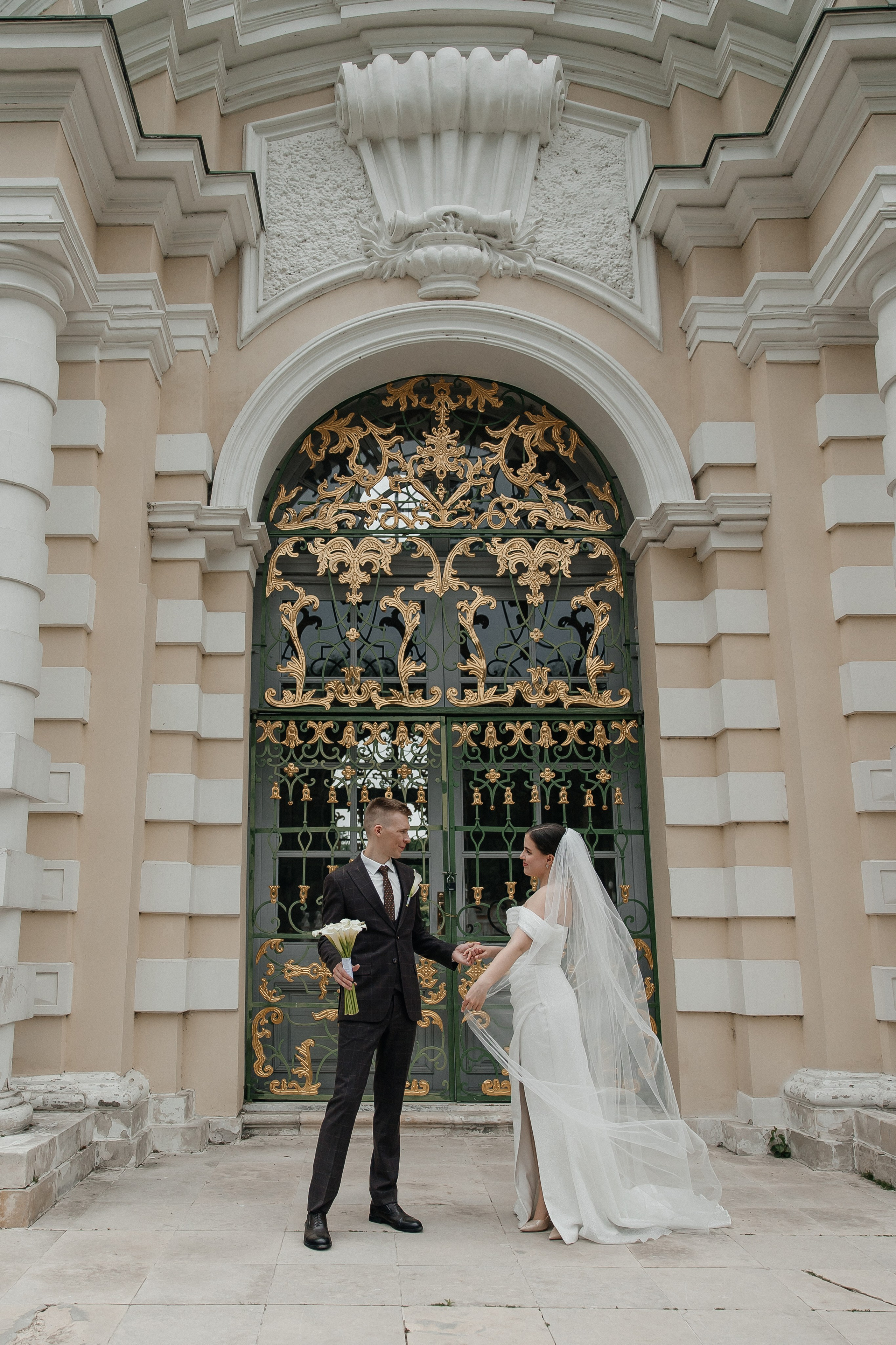 Свадебная фотосессия в Усадьбе Кусково