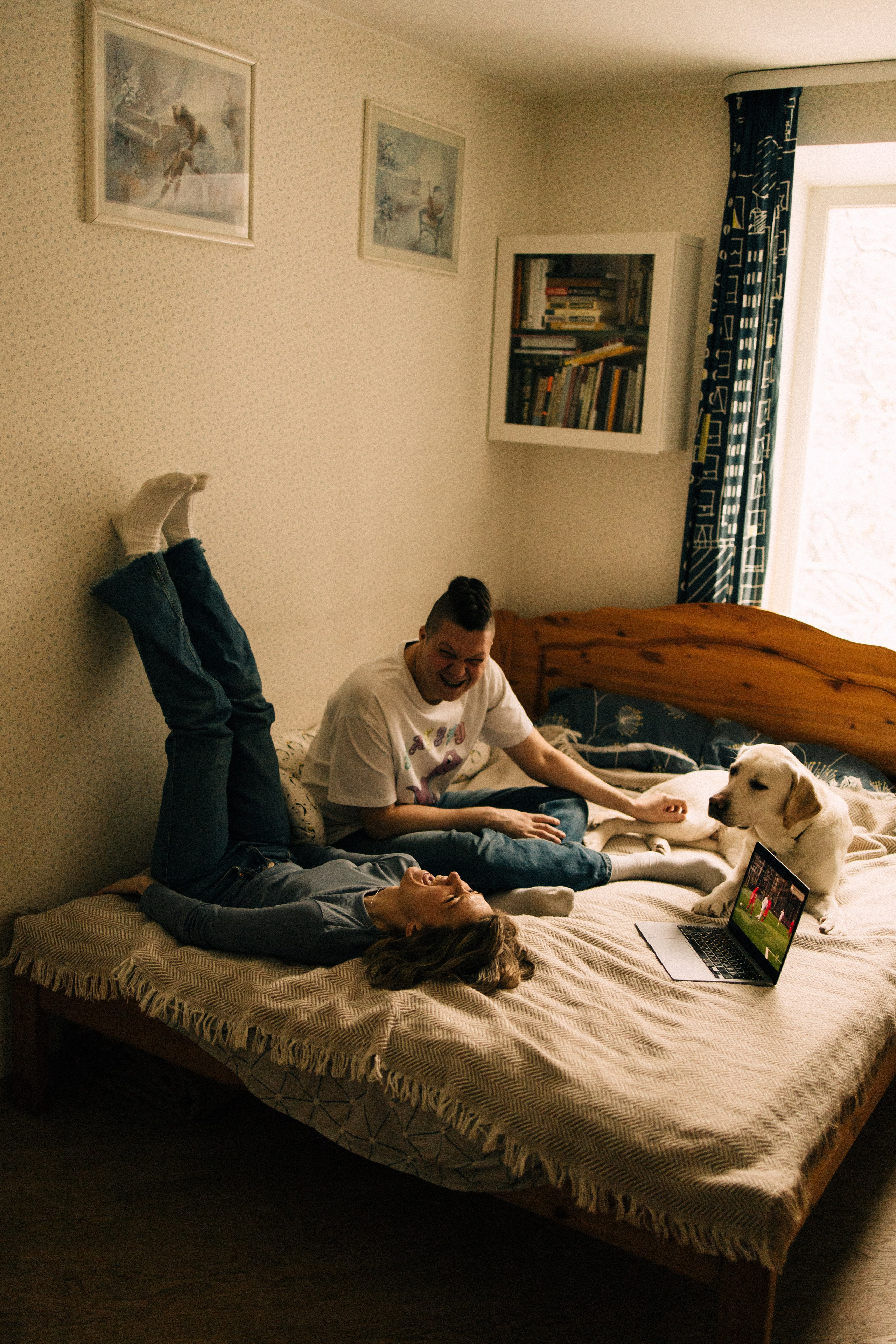 Дома трое. Фотограф Настя Леонова