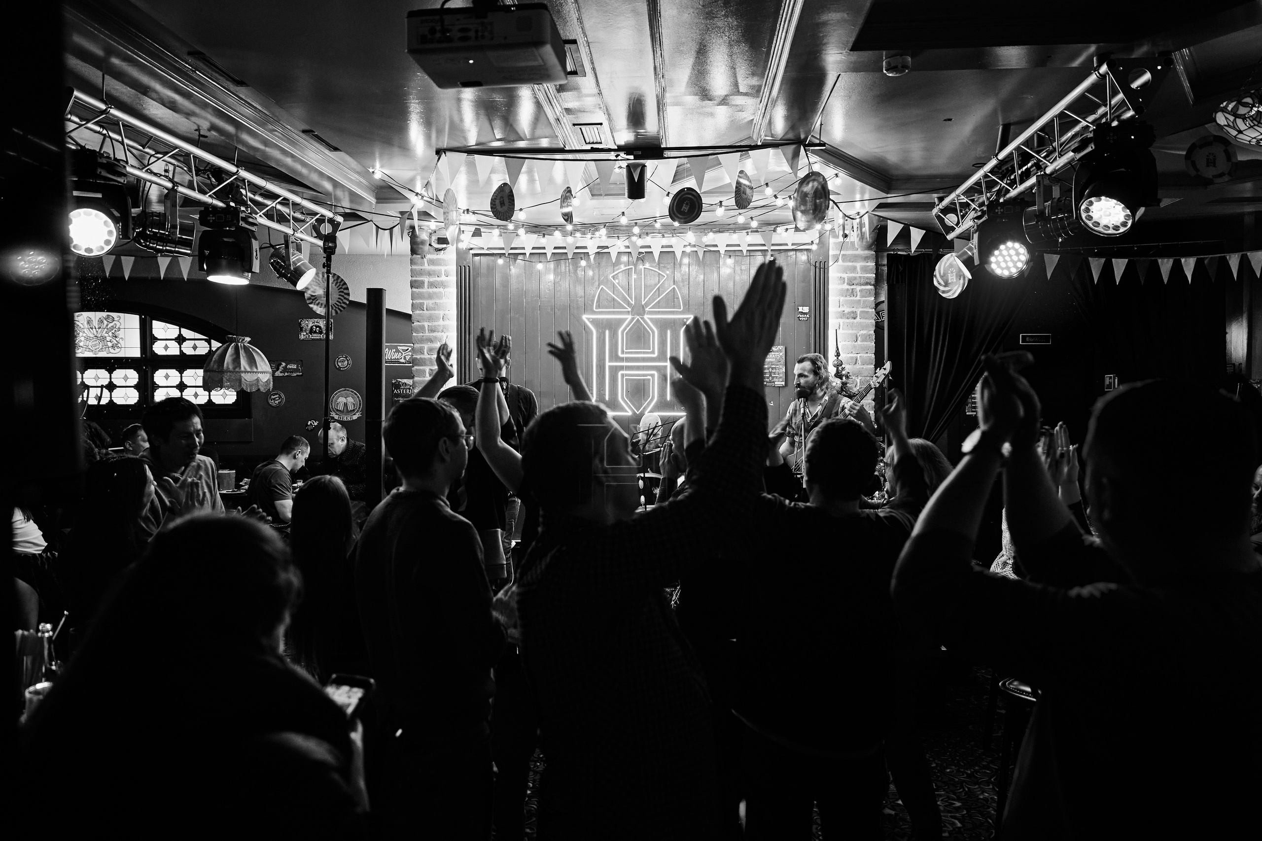 Новогодние выходные в Harat’s pub. Фотограф Александра Иванова