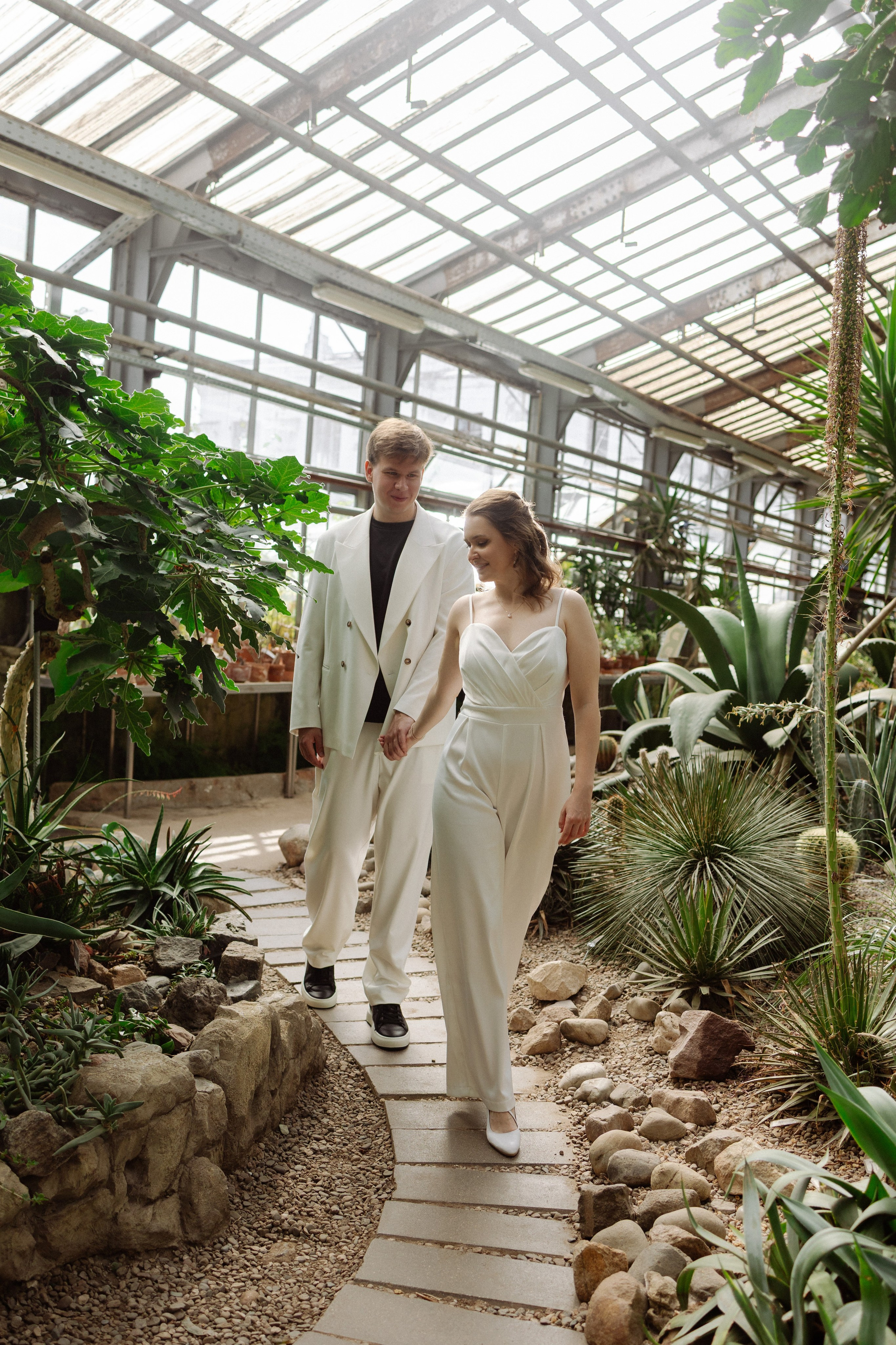 Старая фондовая оранжерея. Свадебный фотограф Маргарита Глумскова