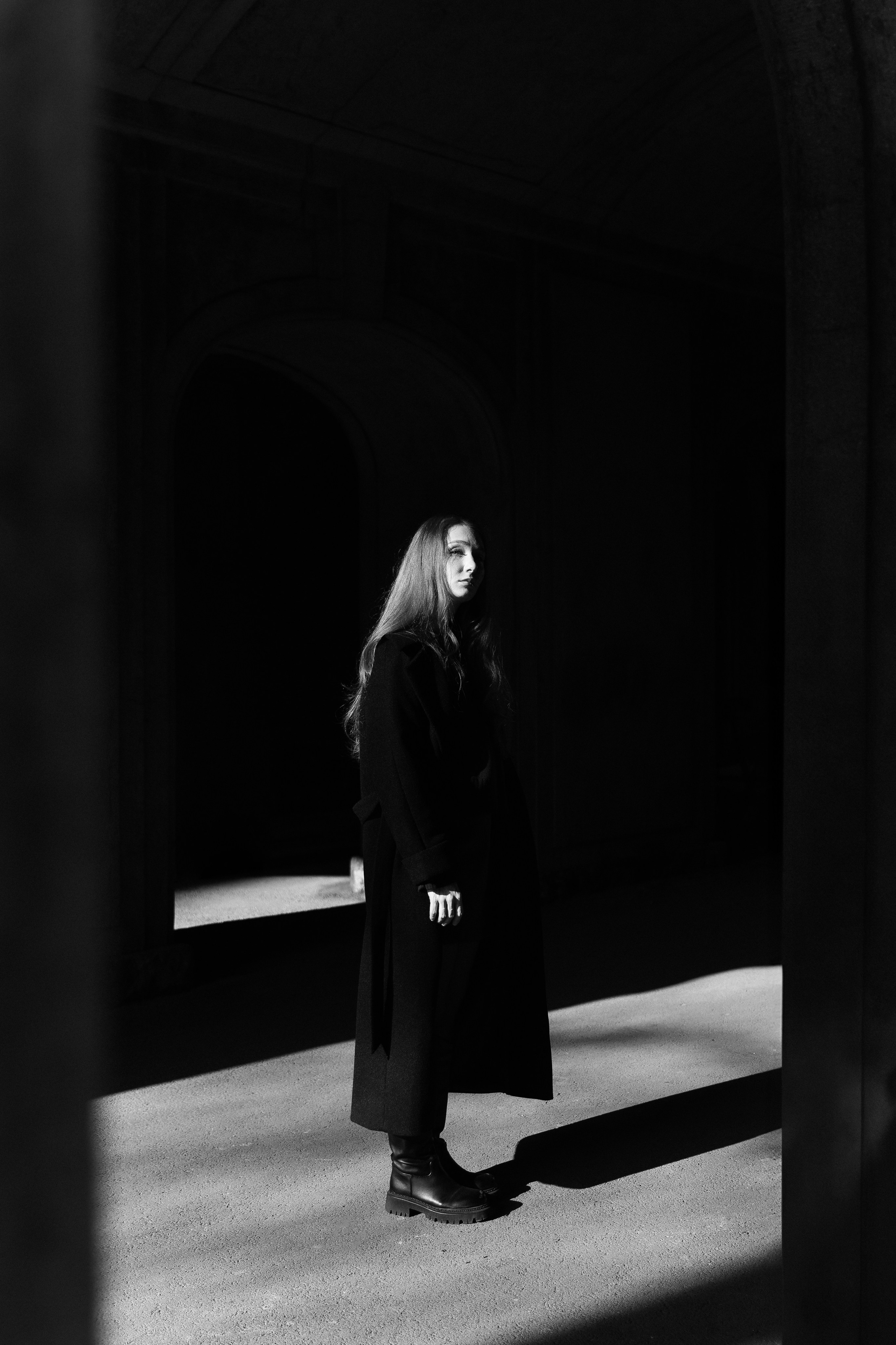 Даша — фотопрогулка по городу. Свадебный и портретный фотограф в Санкт-Петербурге Анна Демьянова