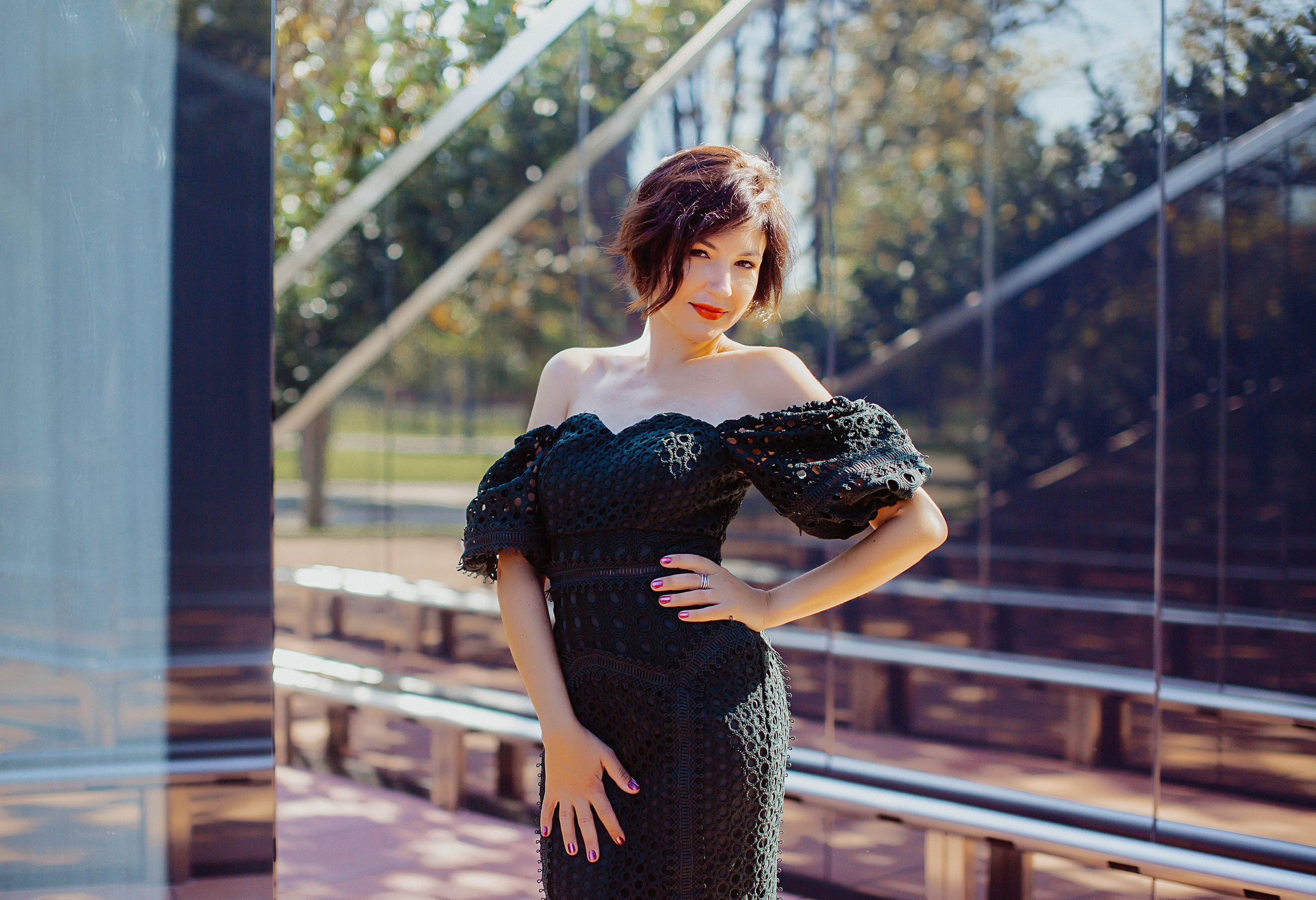 Утро Юлии в парке Галицкого. Свадебный и семейный фотограф/видеограф в Краснодаре Наталья Осинская