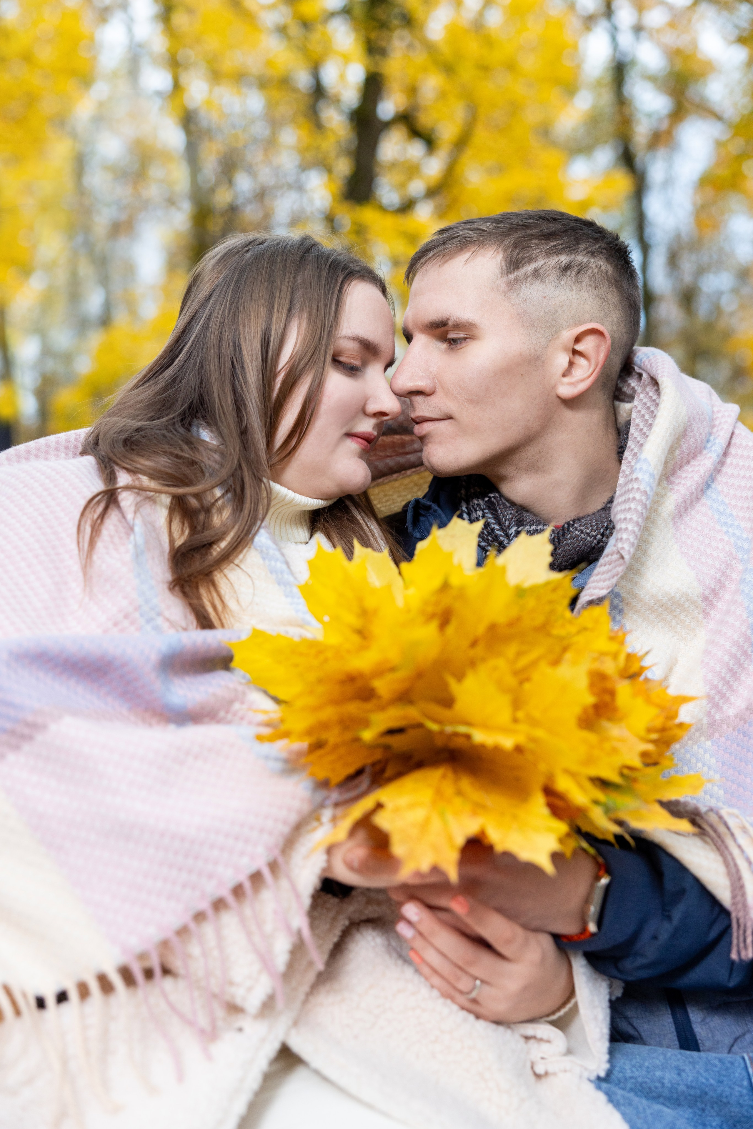 Лав стори для Надежды, победительницы осеннего конкурса в ВК. Фотограф в Туле Крупский АнДРей. Фотостудия «КАДР71» в Туле