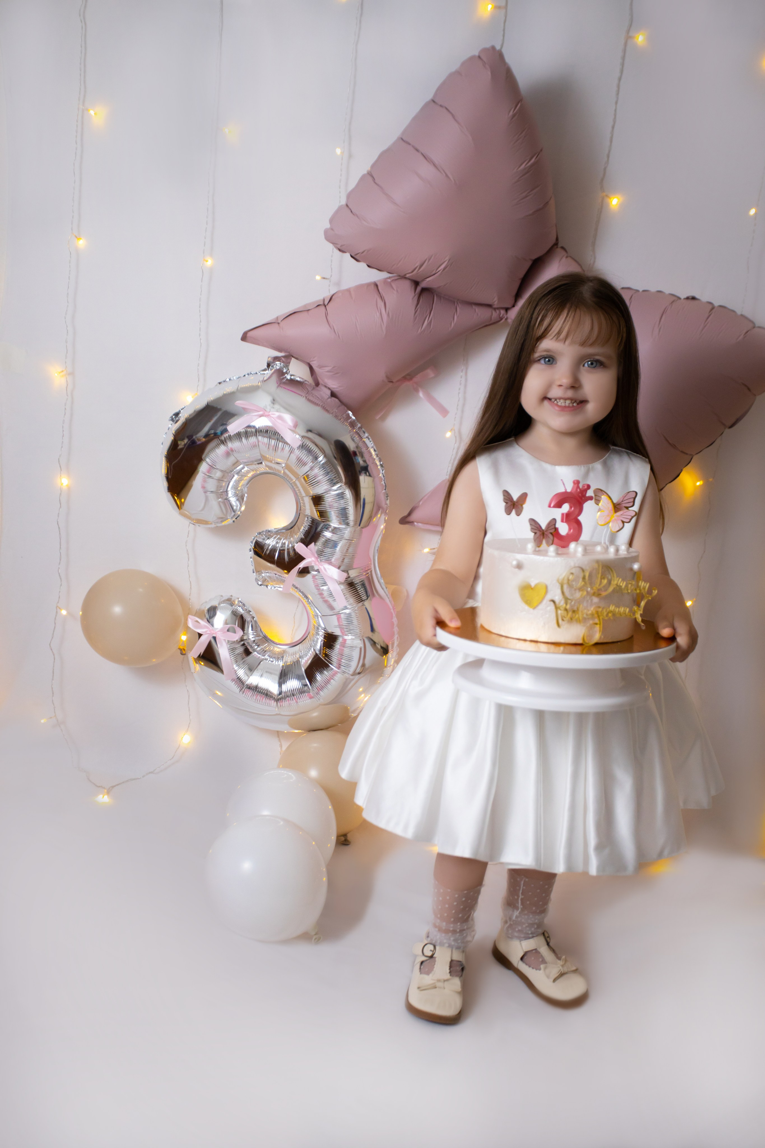 День рождения! 3 года. Фотограф новорожденных Химки, Красногорск, Мытищи и Москва Елена Третьяк