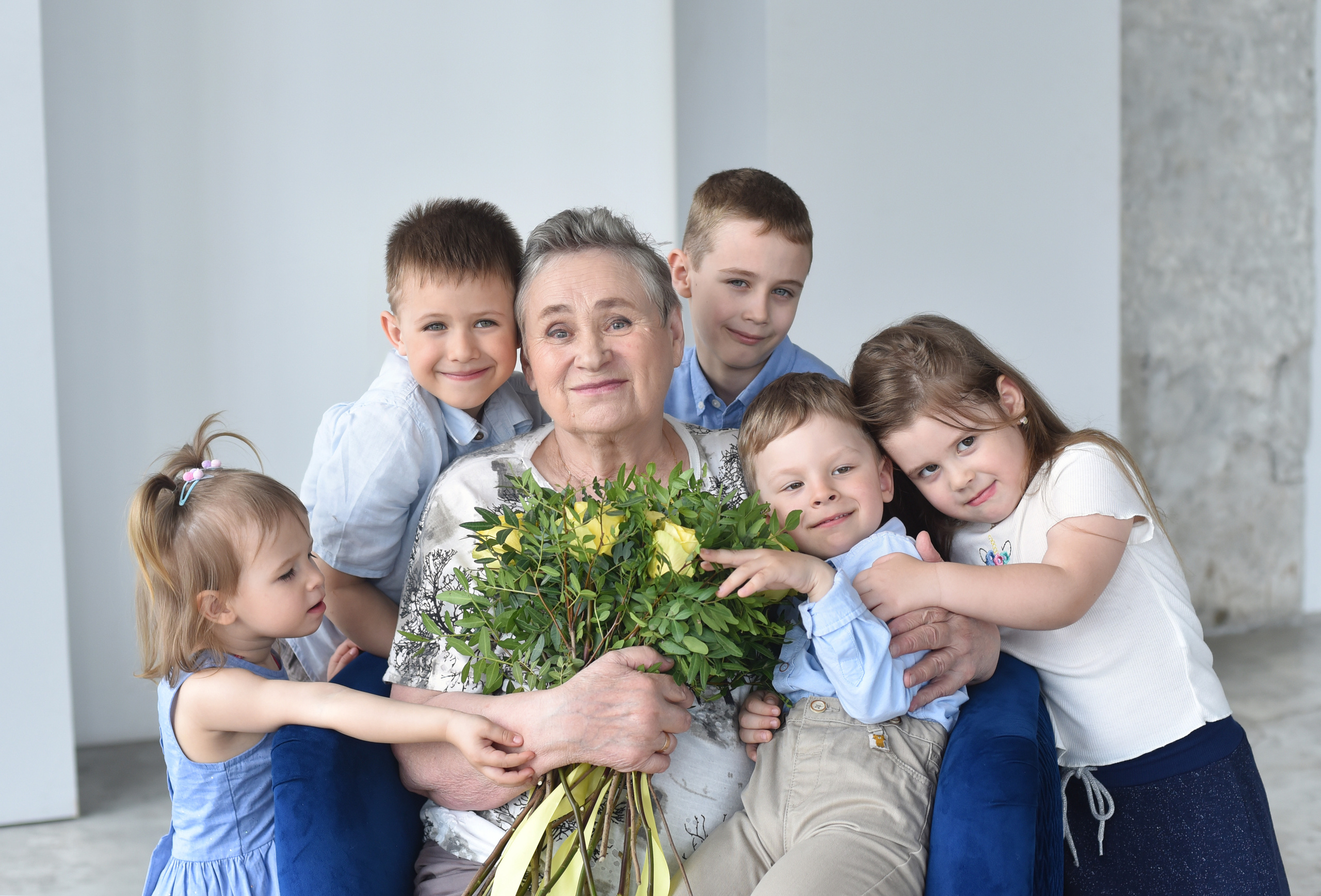 Портрет большой семьи