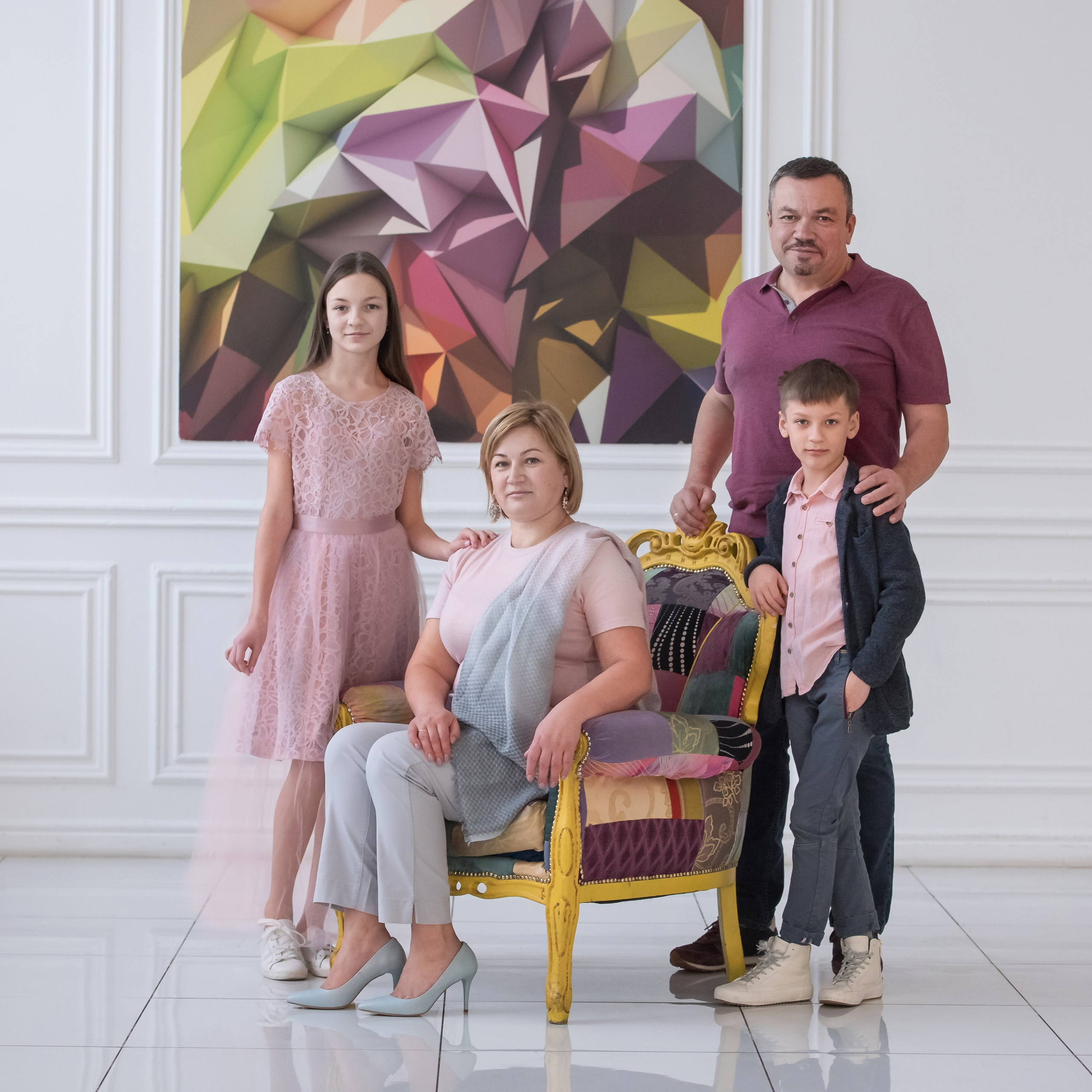 Портрет большой семьи