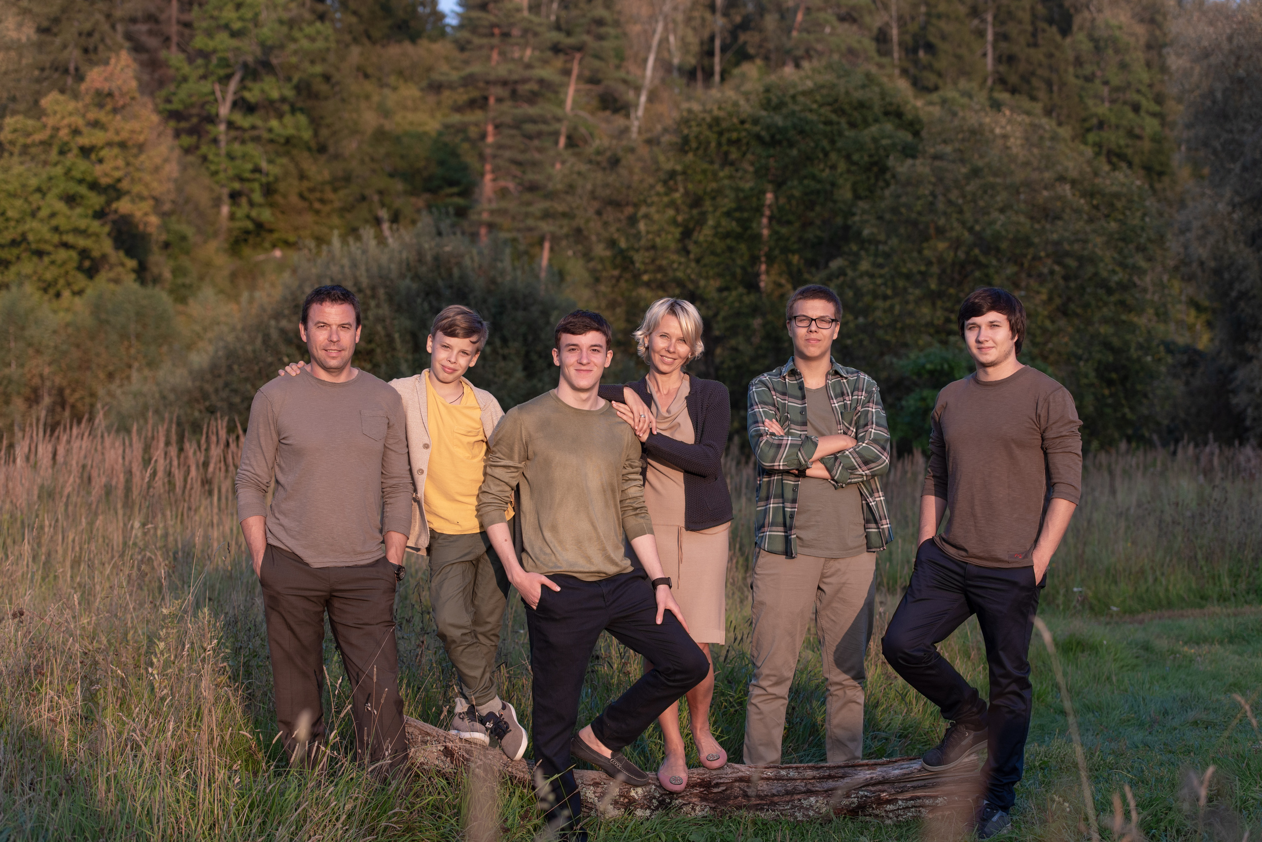 Портрет большой семьи