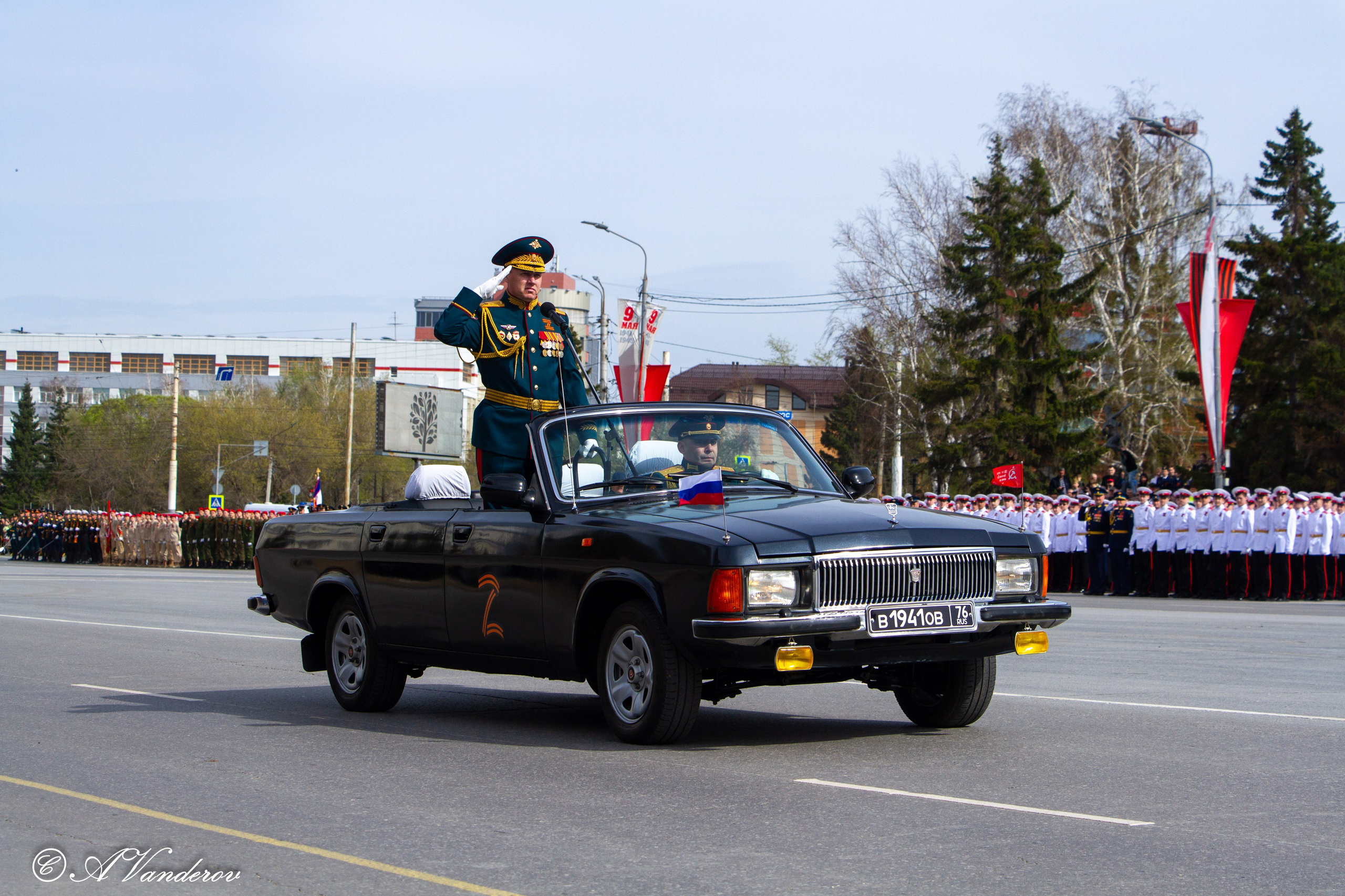 Парад Победы Омск 2024. Фотограф Омск | Александр Вандеров