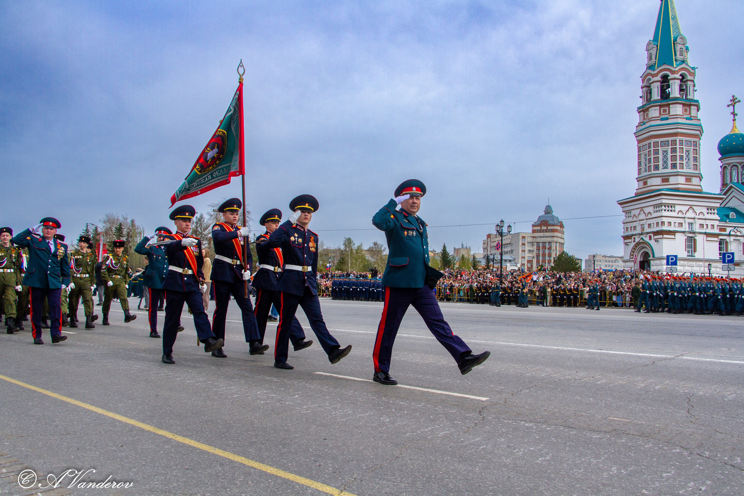 Парад Победы Омск 2024. Фотограф Омск | Александр Вандеров