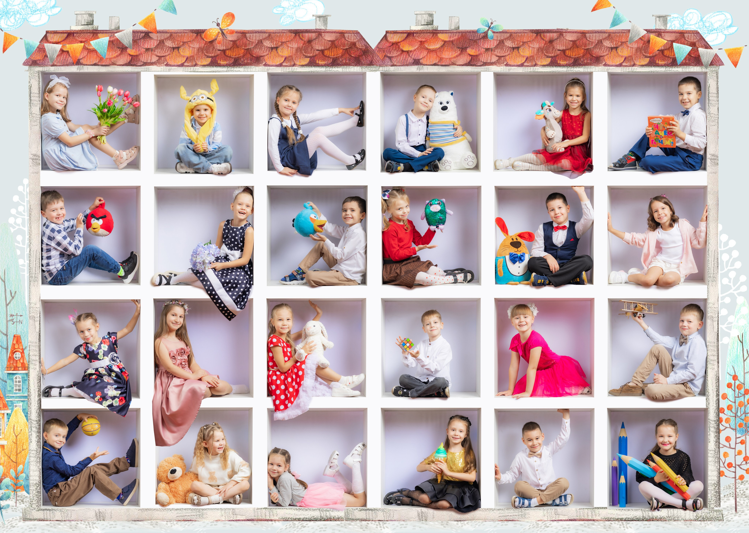 Съемка в кубиках. Фото, видео, авторские выпускные альбомы в Нижнем Новгороде