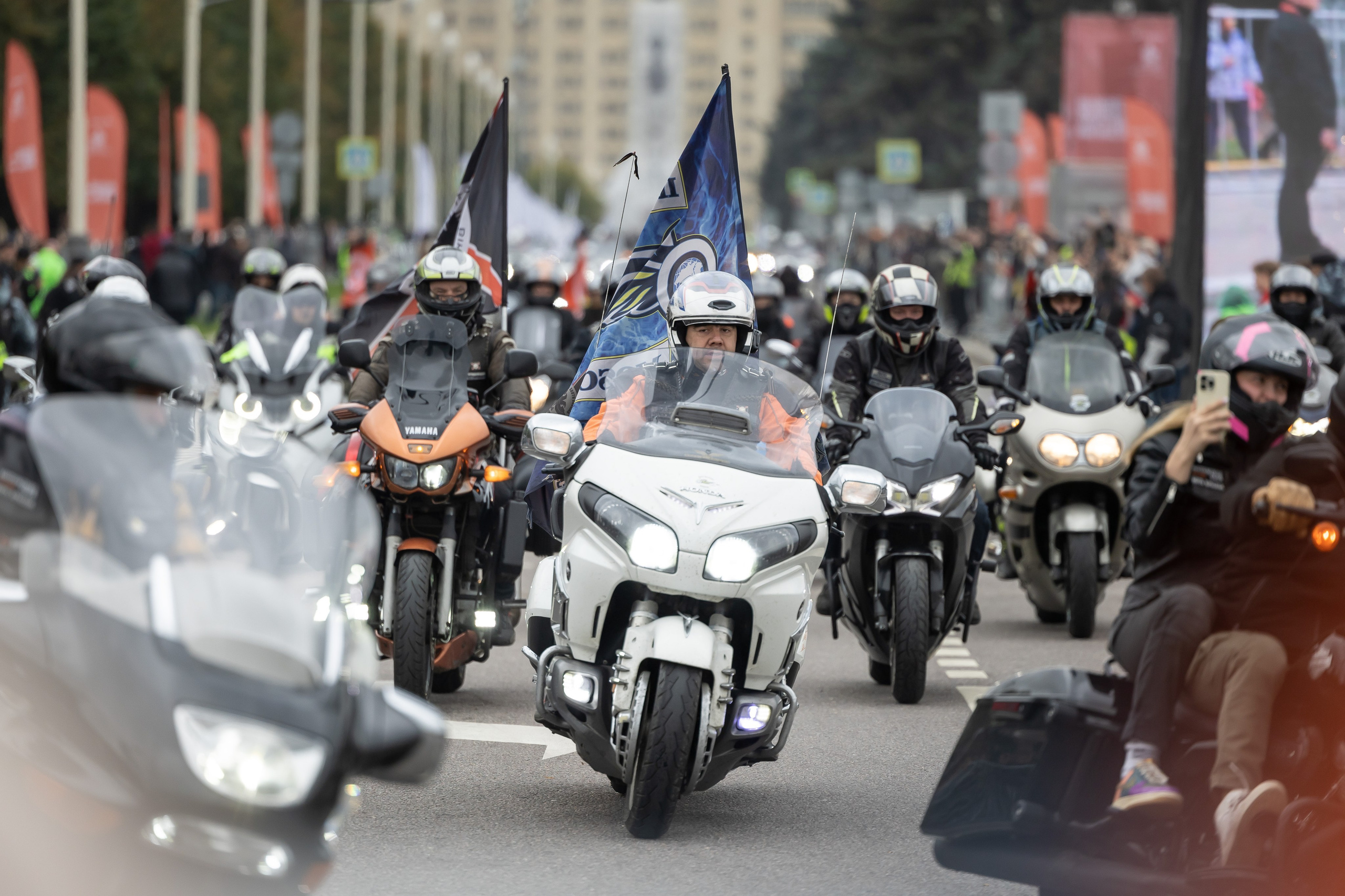 13-й Московский Мотофестиваль. Фотограф Владимир Охрименко