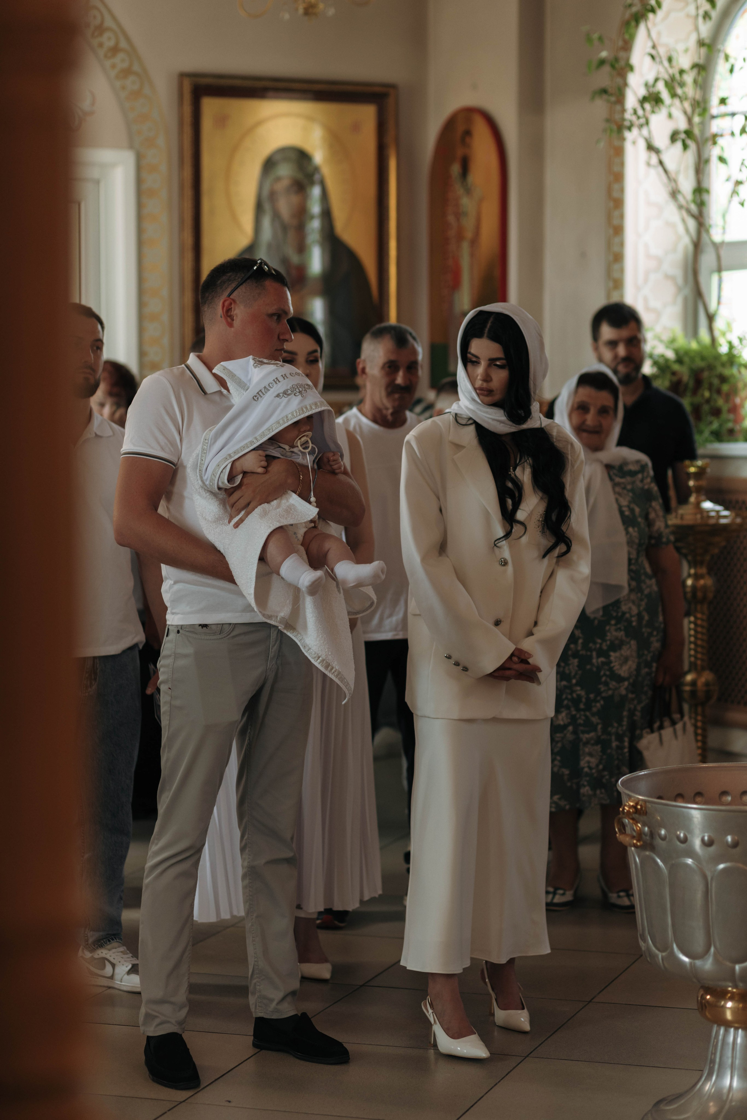 Таинство Крещения Марка. Фотограф Сальск Катерина