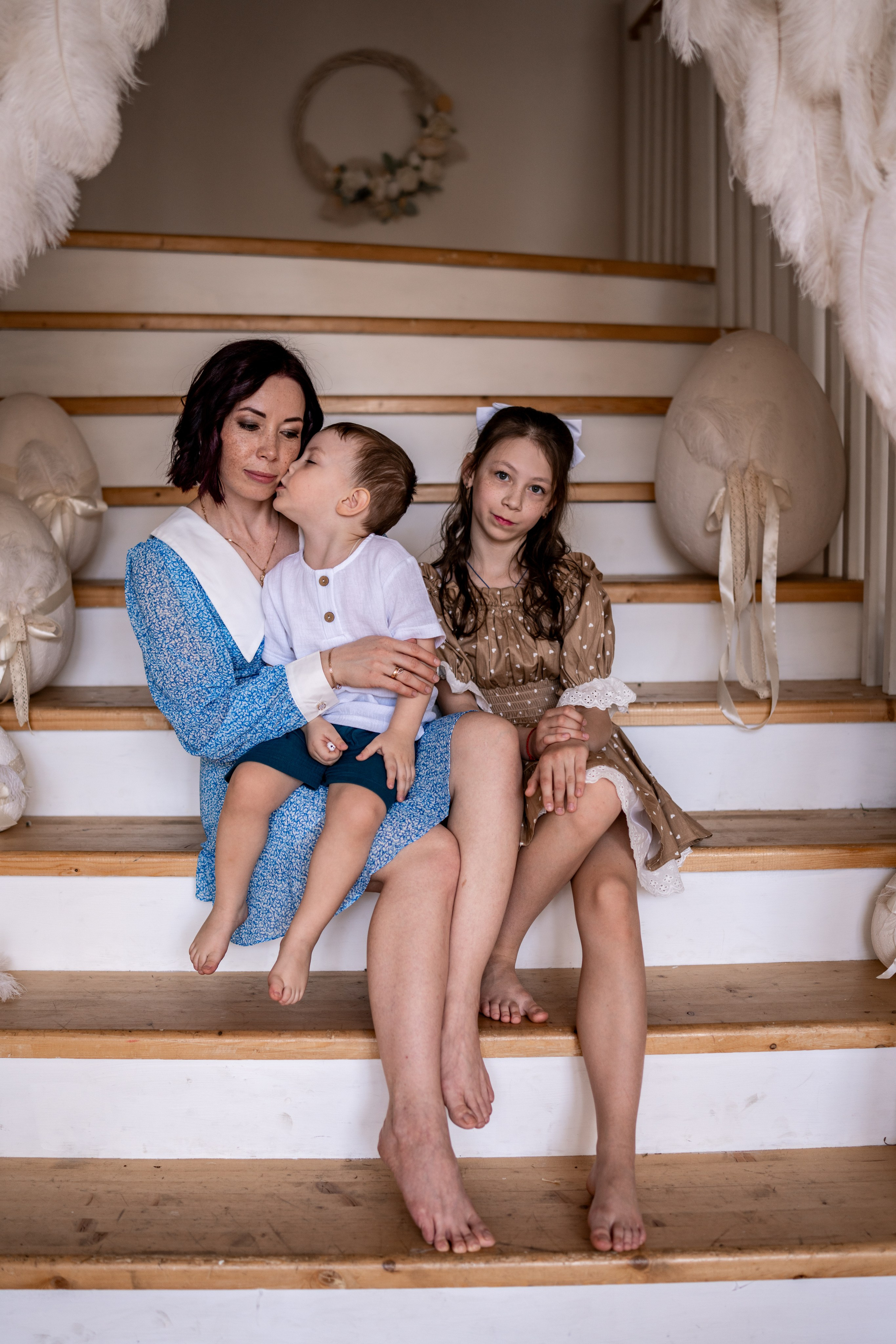 Семейная студийная съемка. Семейный и портретный фотограф в Санкт-Петербурге Татьяна Гримоть