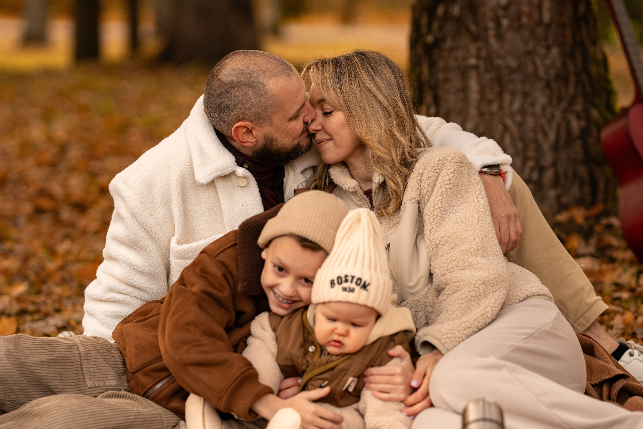 Осенняя теплая история в Зеленогорске. Семейный и портретный фотограф в Санкт-Петербурге Татьяна Гримоть