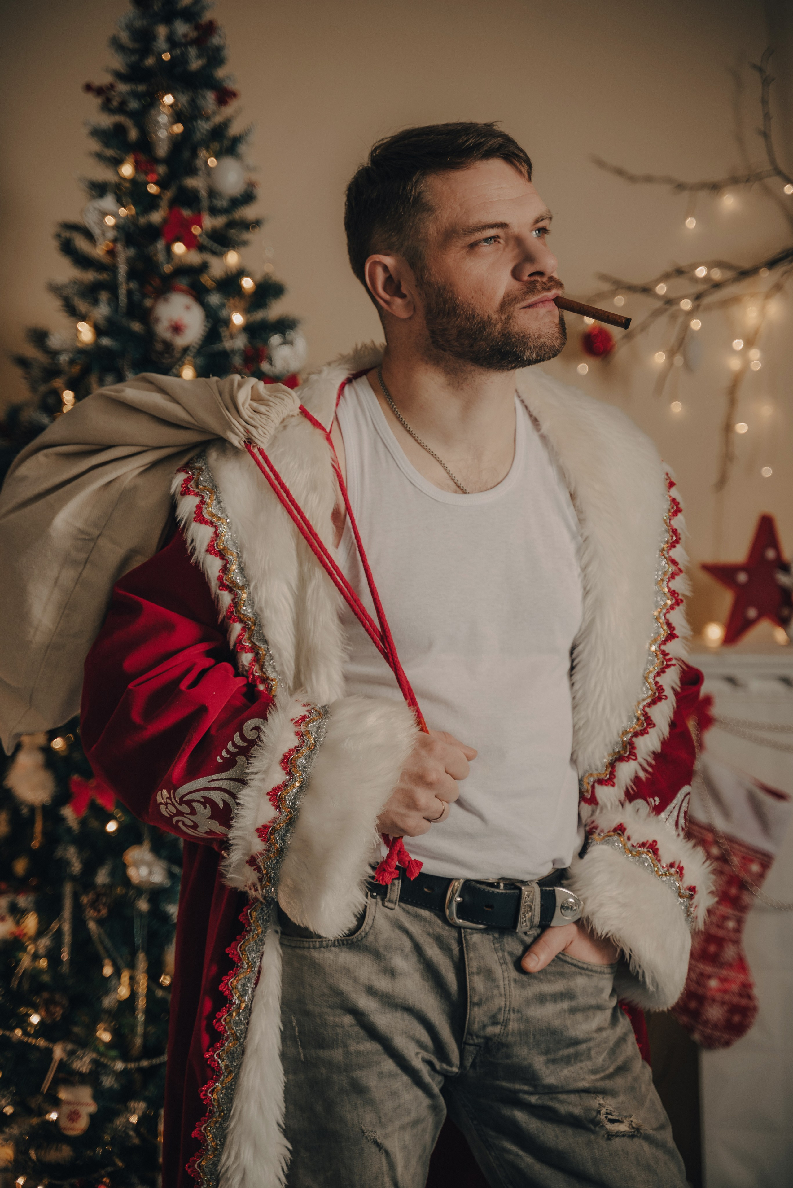 Плохой Санта. Фотограф Екатерина Шишкина. Питкяранта. Карелия