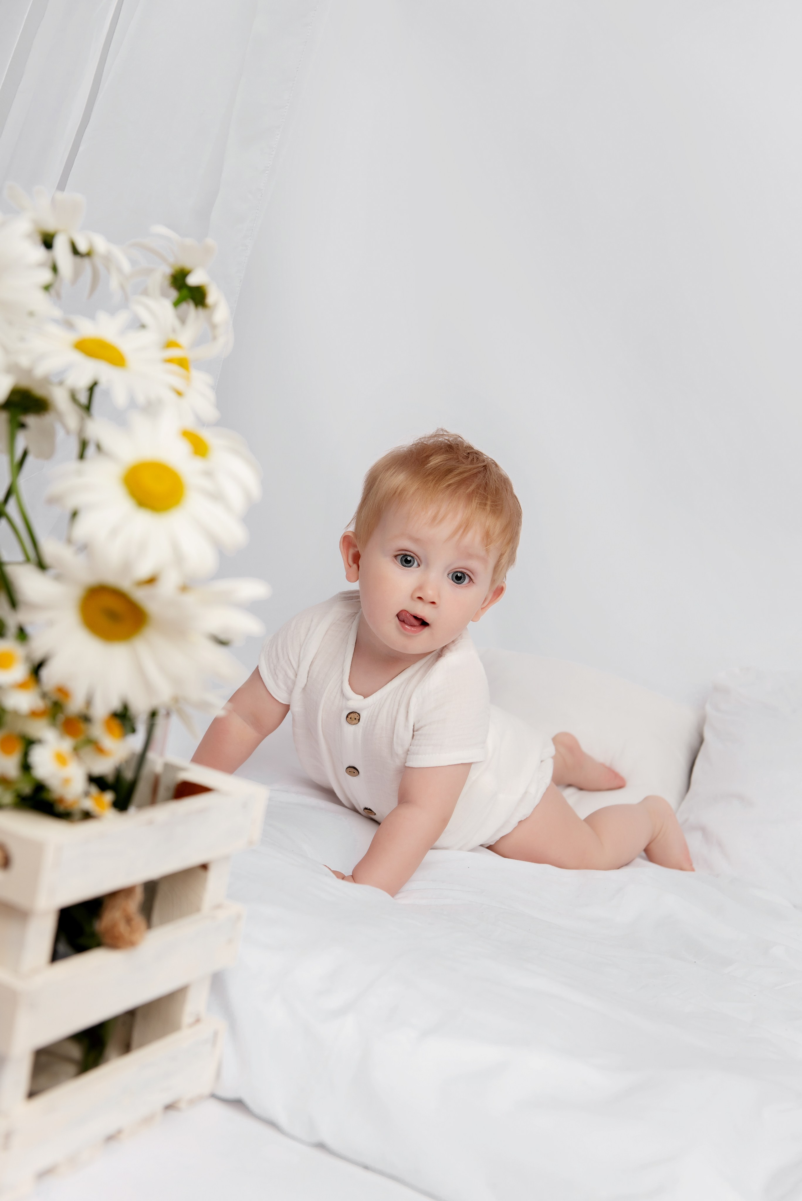 Ромашки. Детский фотограф в Долгопрудном и Москве