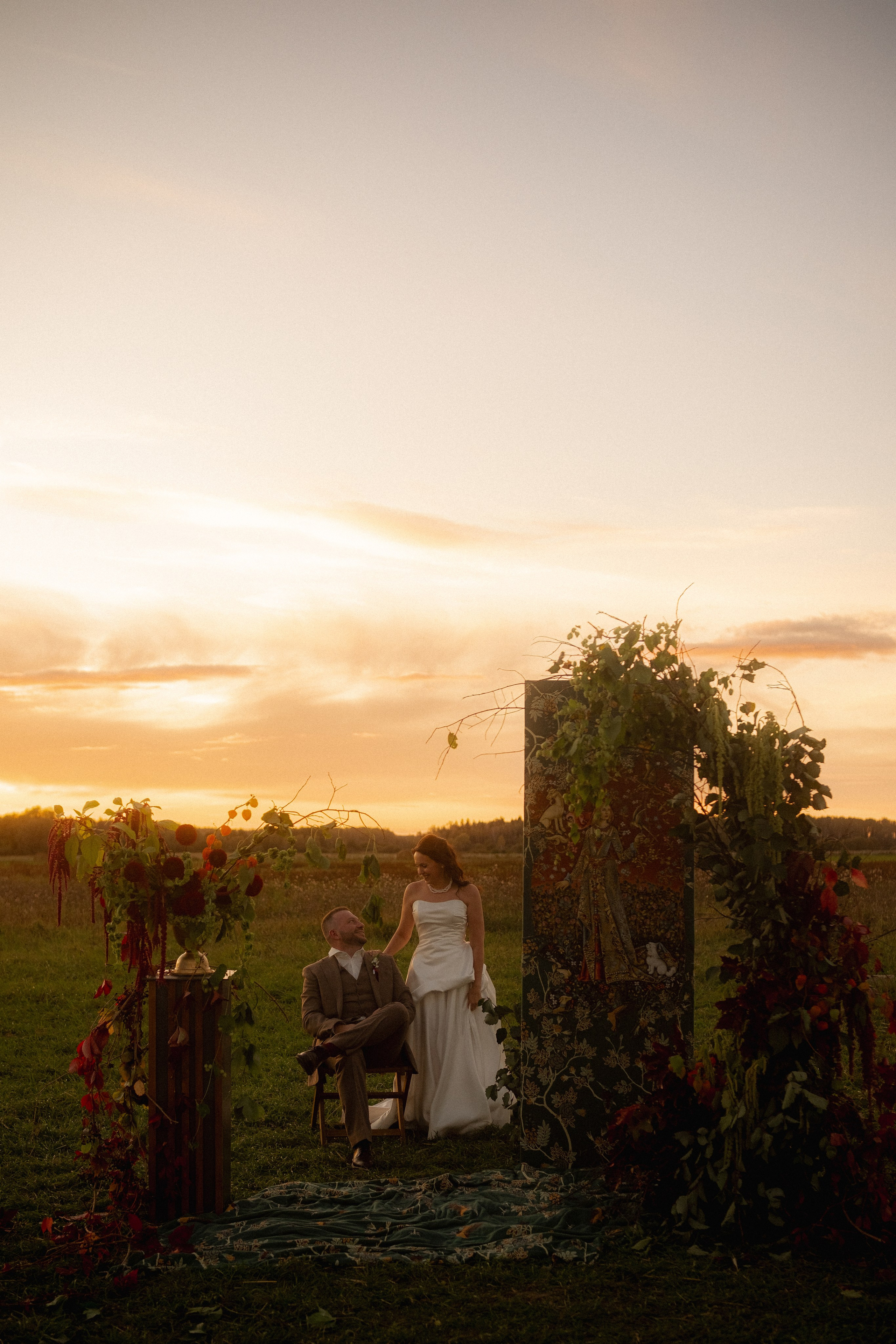 PineRiver. Сентиментальная свадебная фотография