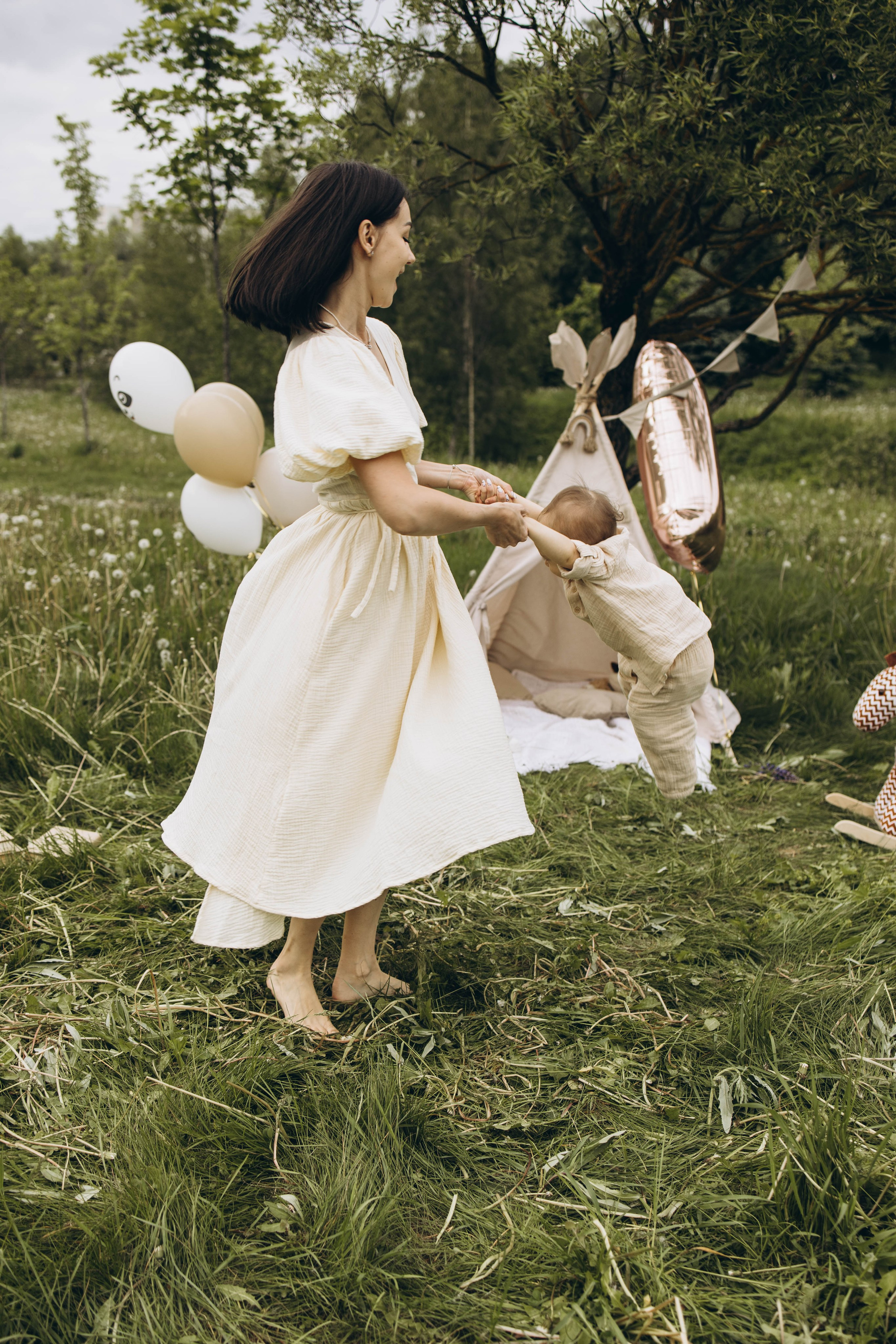 Маша, Женя, Ариана и Мирон. Семейный фотограф в Москве Виктория Ястребинская