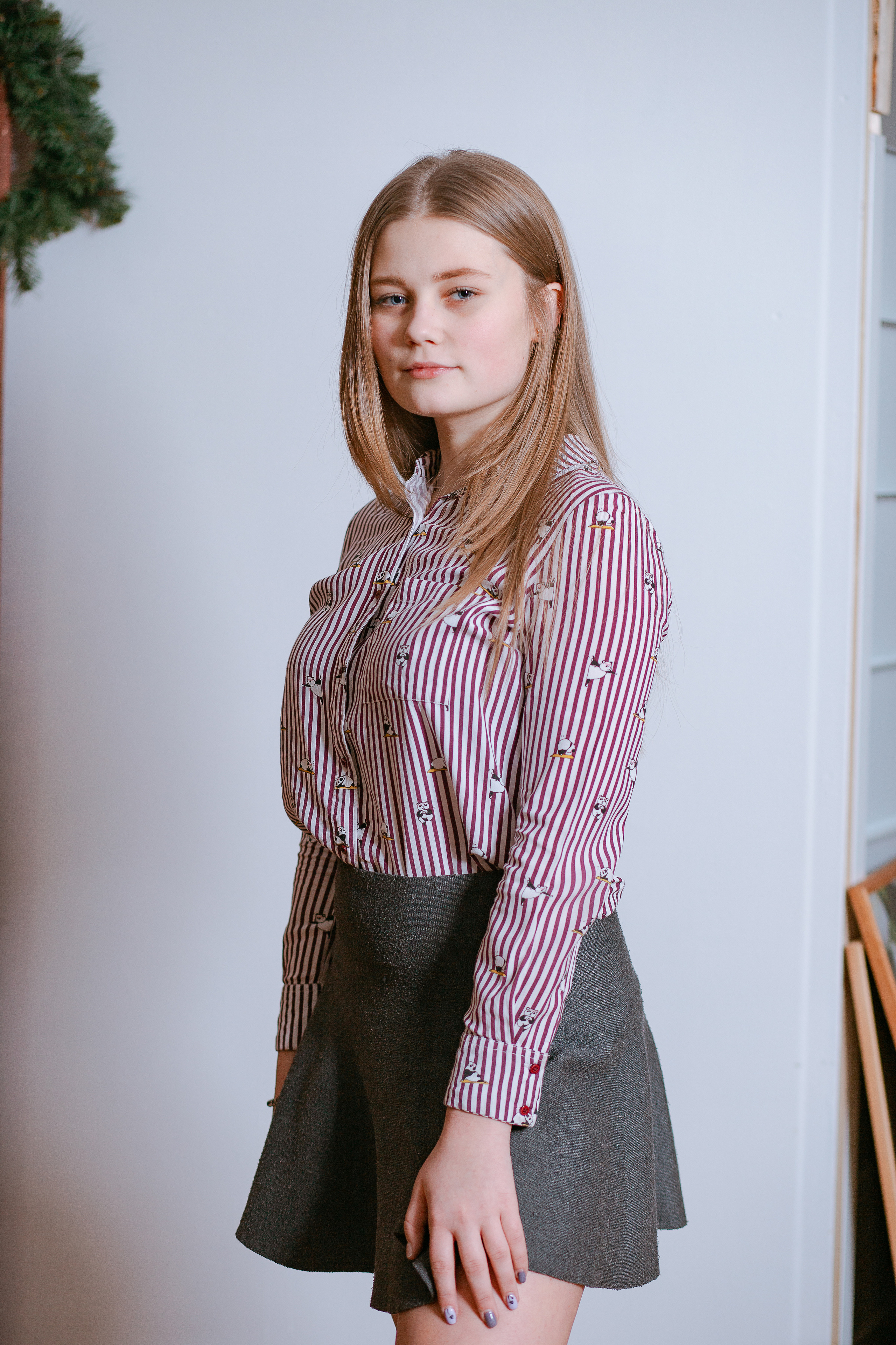 Фотосессия для выпускного альбома. Осень. Студия выпускных альбомов Остров