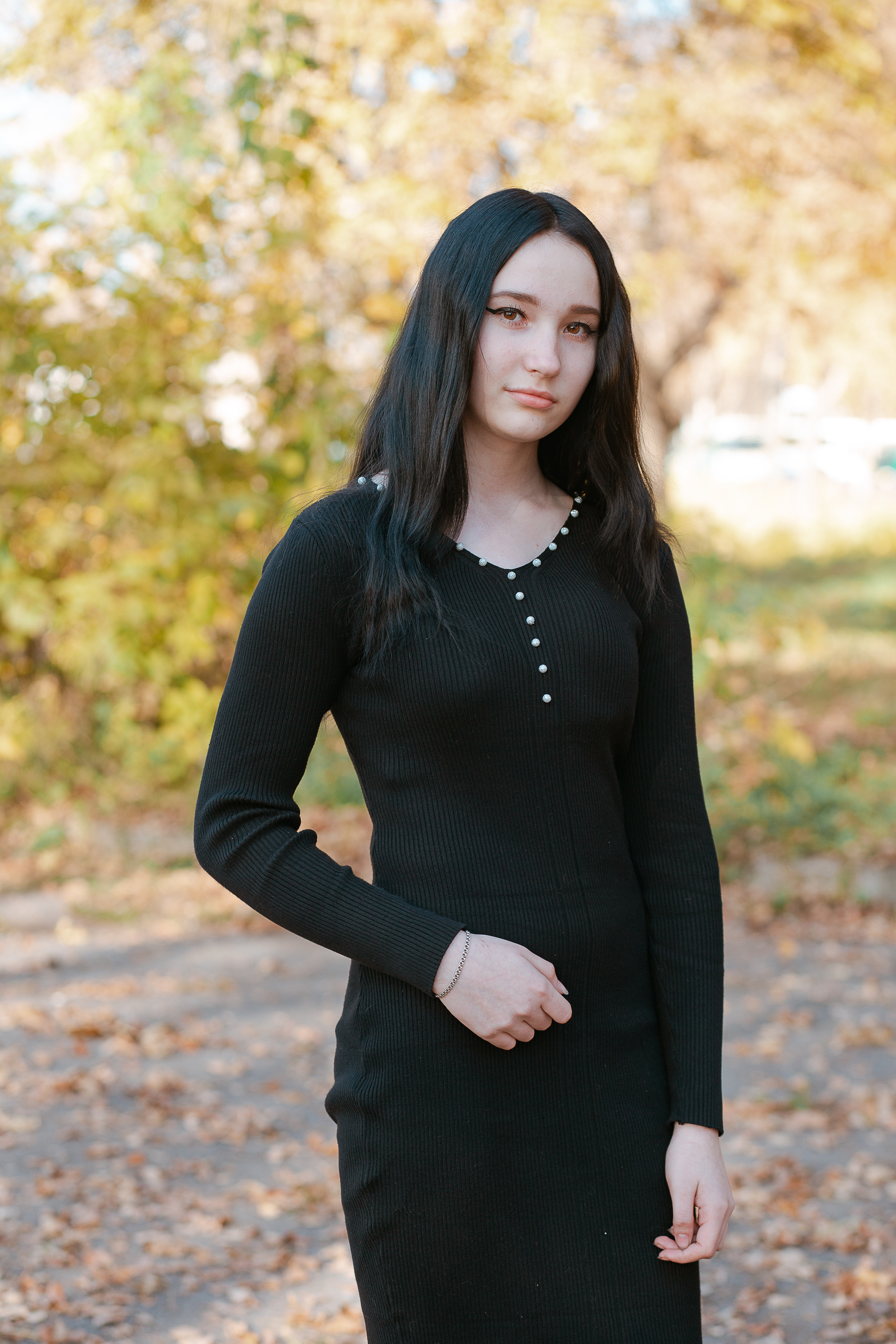 Осенняя фотосессия для выпускного альбома. Студия выпускных альбомов Остров