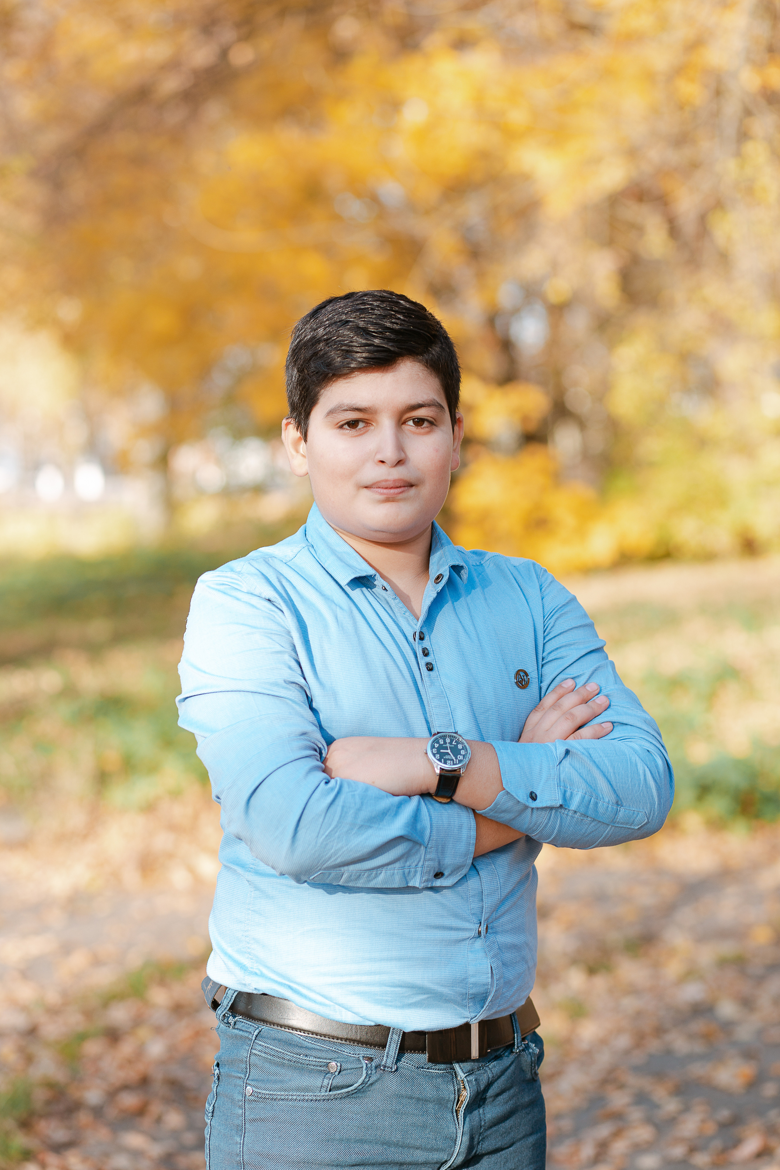 Фотосессия для выпускного альбома. Осень. Студия выпускных альбомов Остров