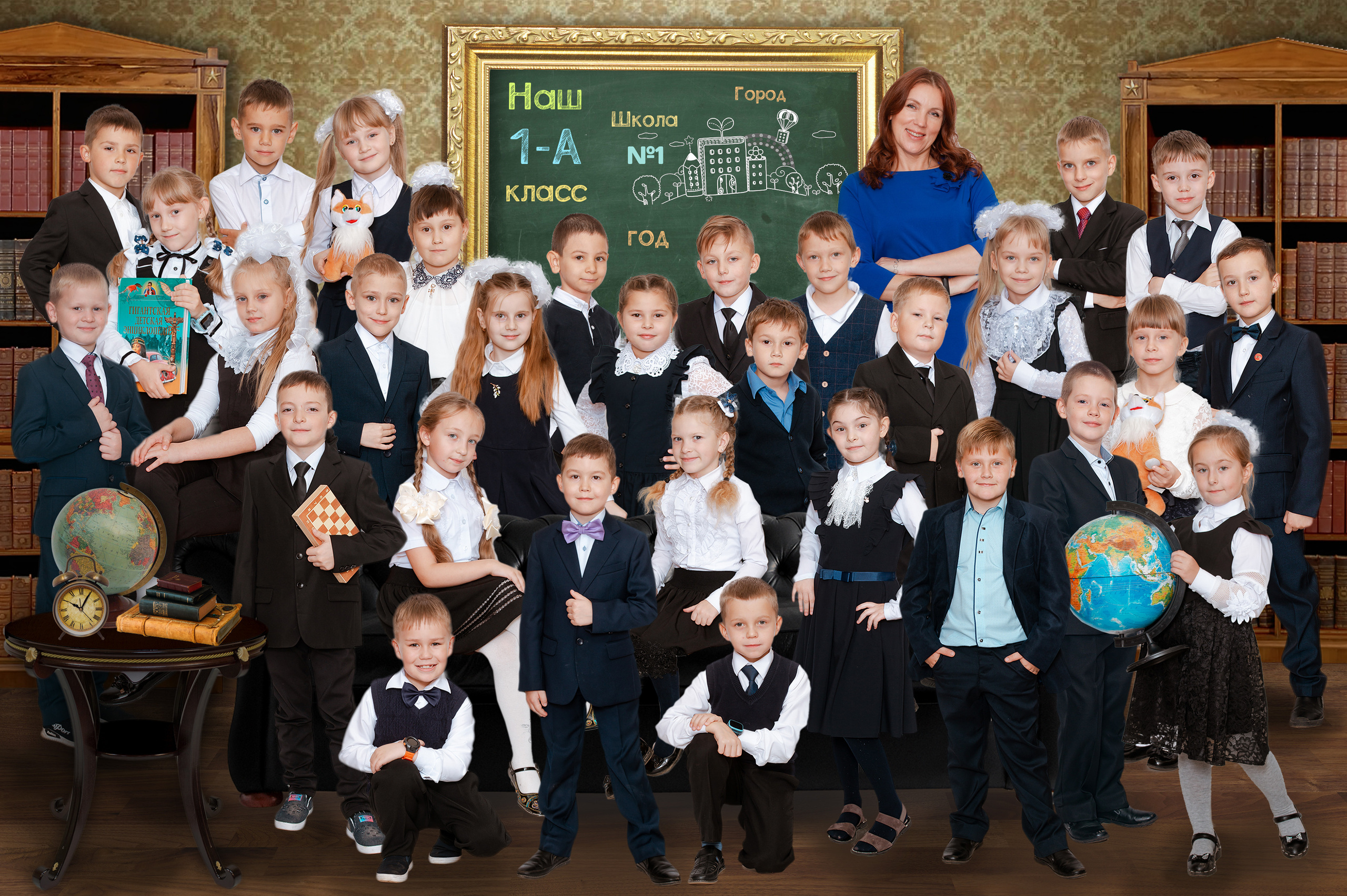 Фотомонтаж. Студия выпускных альбомов Остров