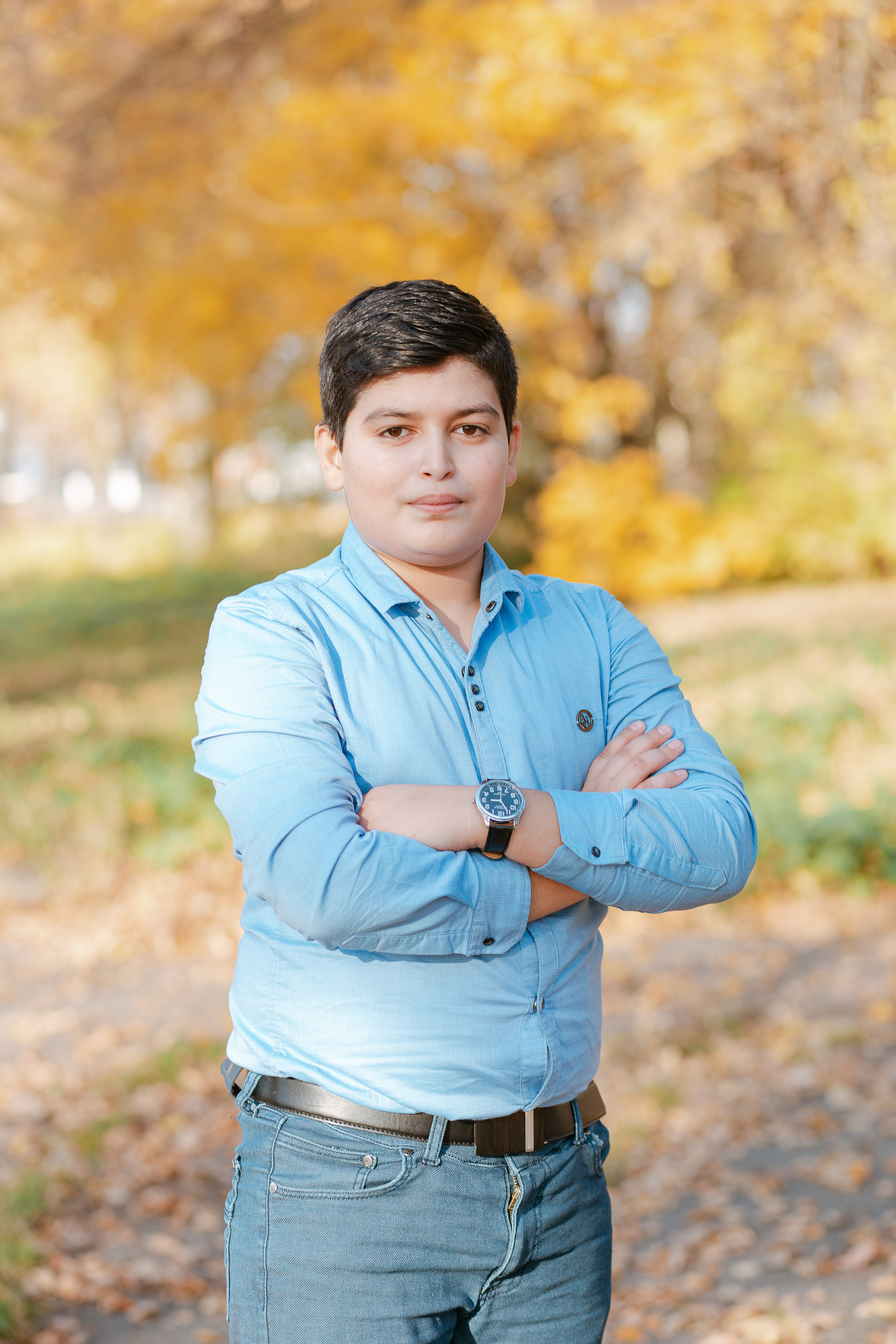 Фотосессия для выпускного альбома. Осень. Студия выпускных альбомов Остров