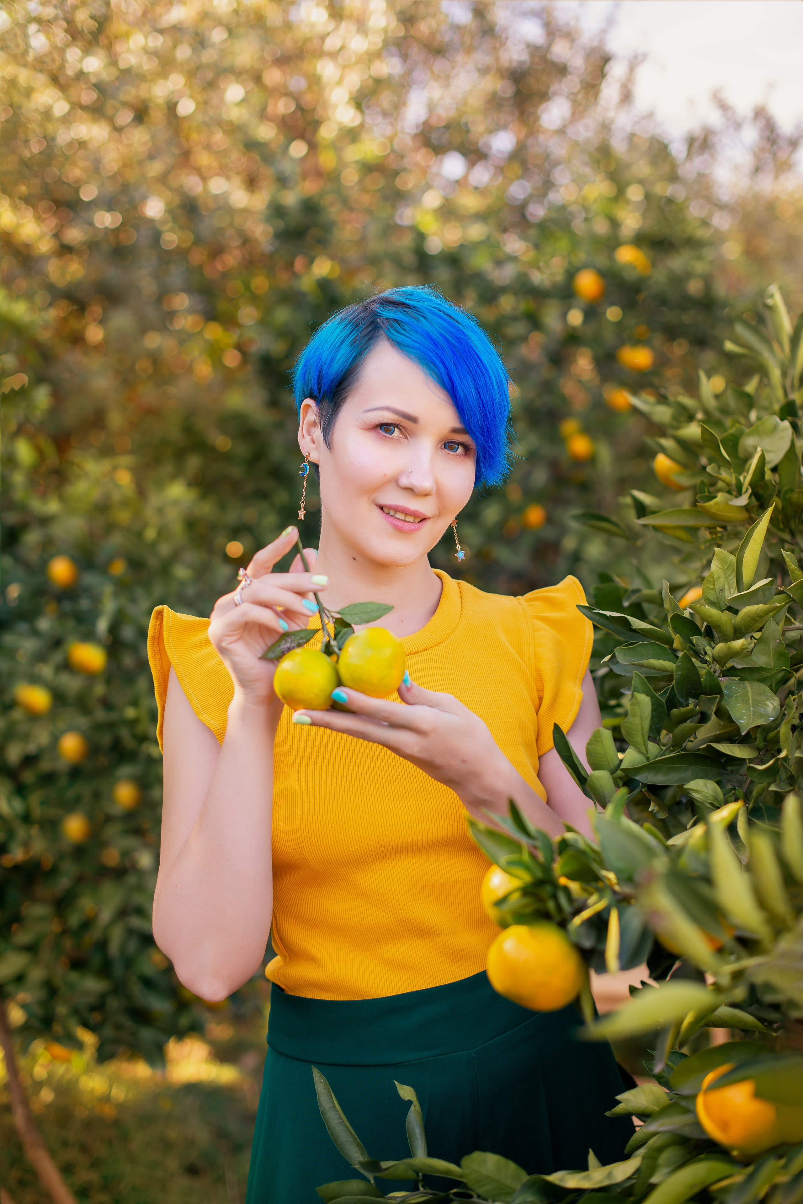 Мандарины. Детский и семейный фотограф в Абхазии