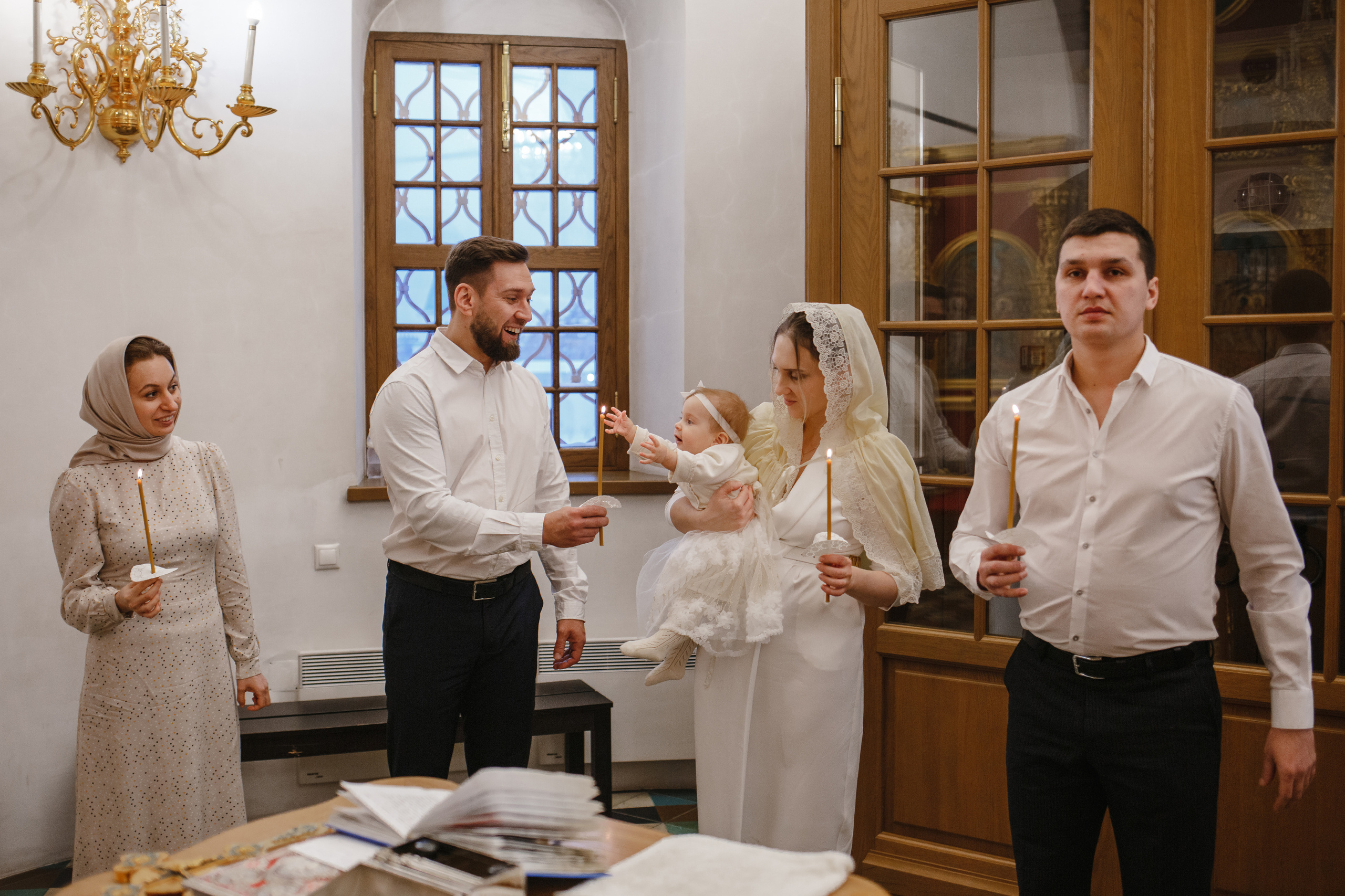 Крещение Алексии. Семейный фотограф Николаева Ольга