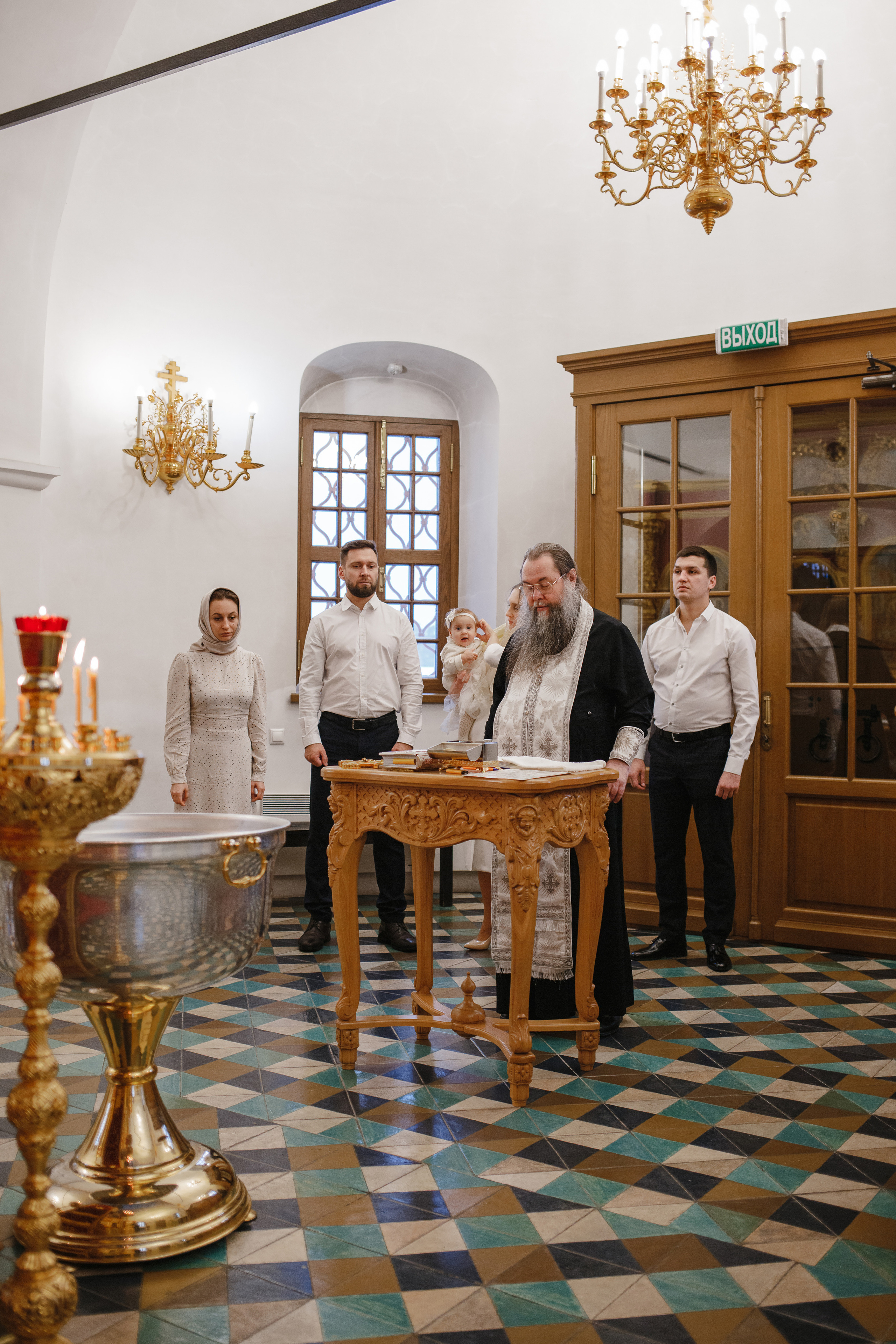 Крещение Алексии. Семейный фотограф Николаева Ольга