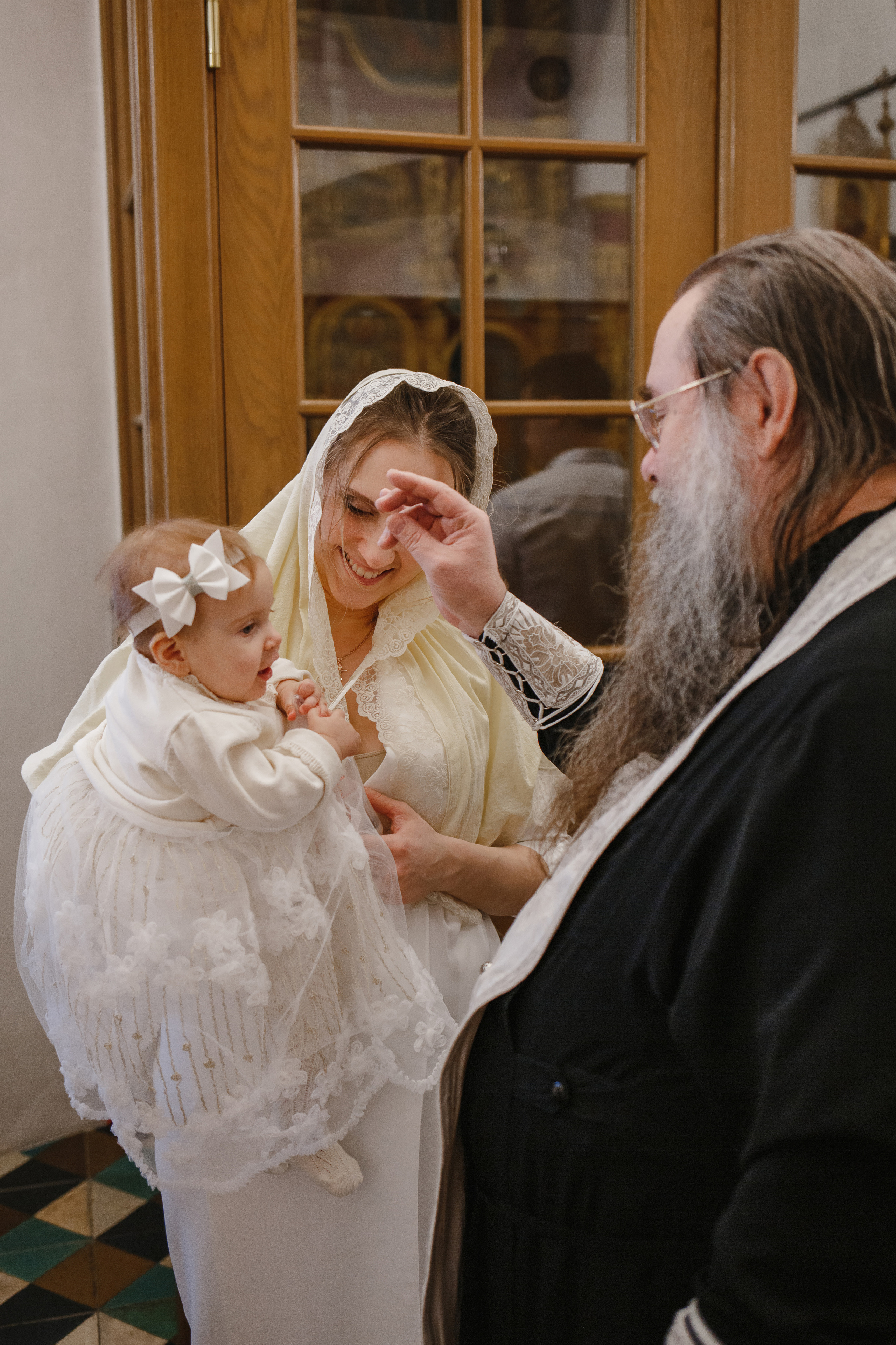 Крещение Алексии. Семейный фотограф Николаева Ольга