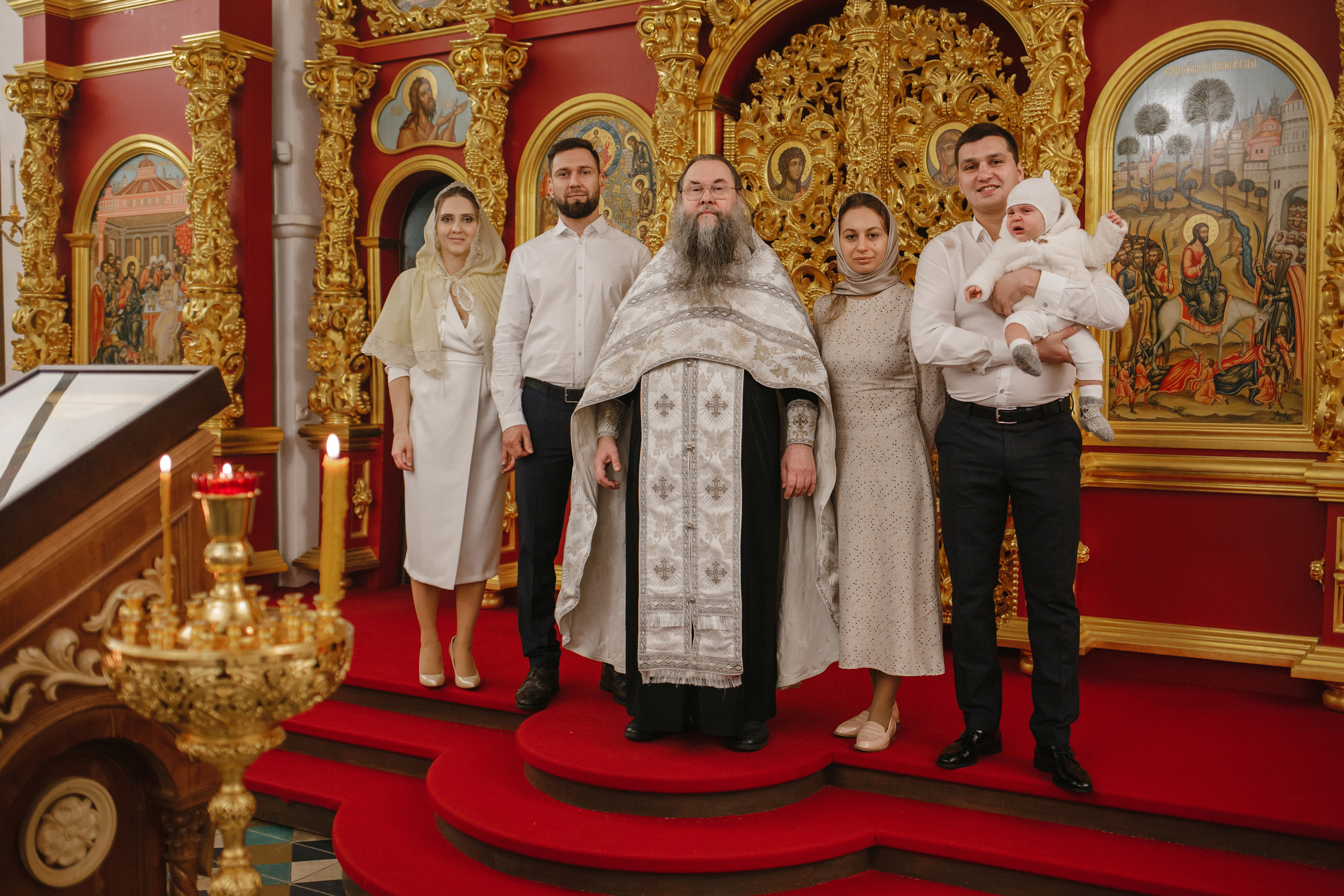 Крещение Алексии. Семейный фотограф Николаева Ольга