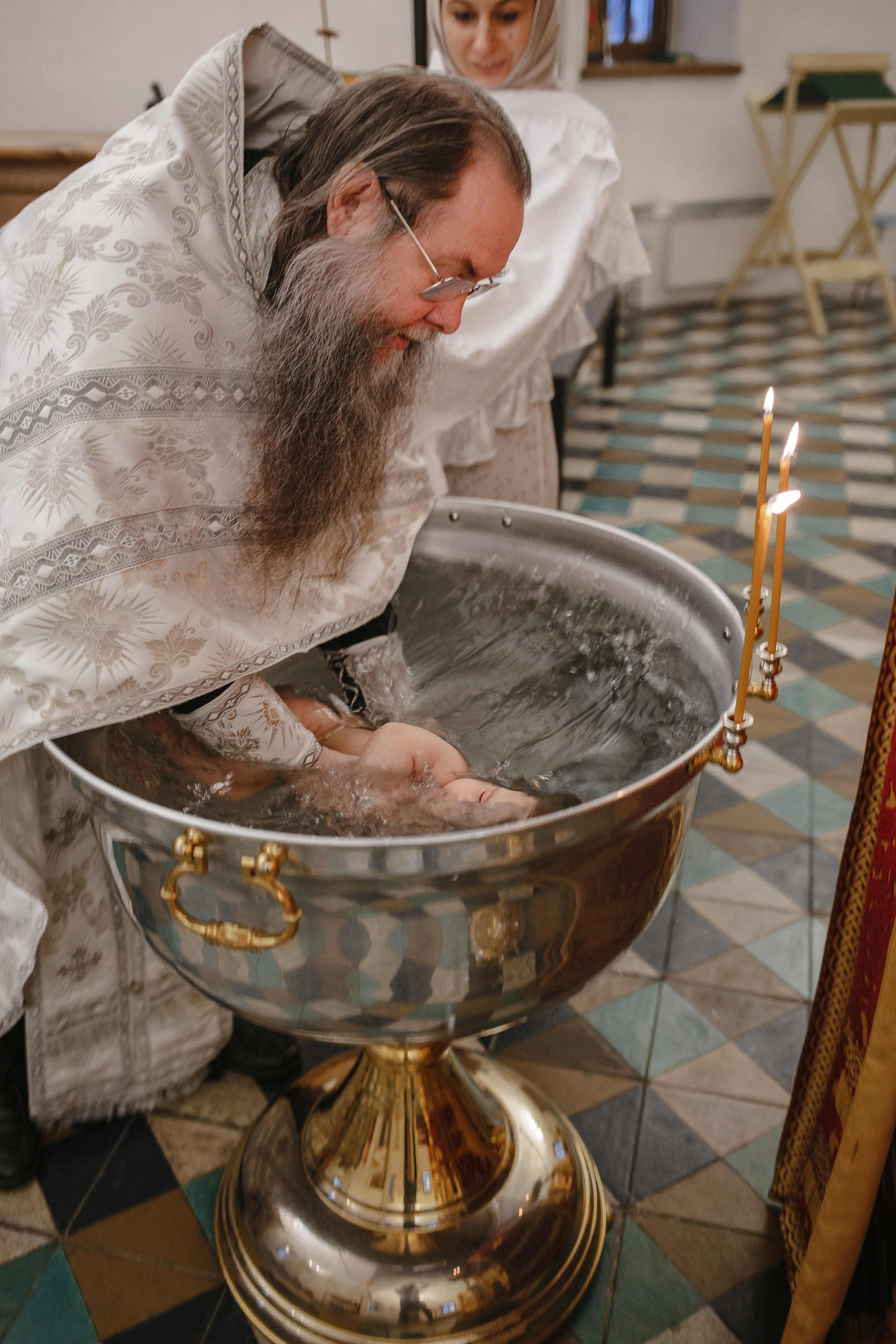 Крещение Алексии. Семейный фотограф Николаева Ольга