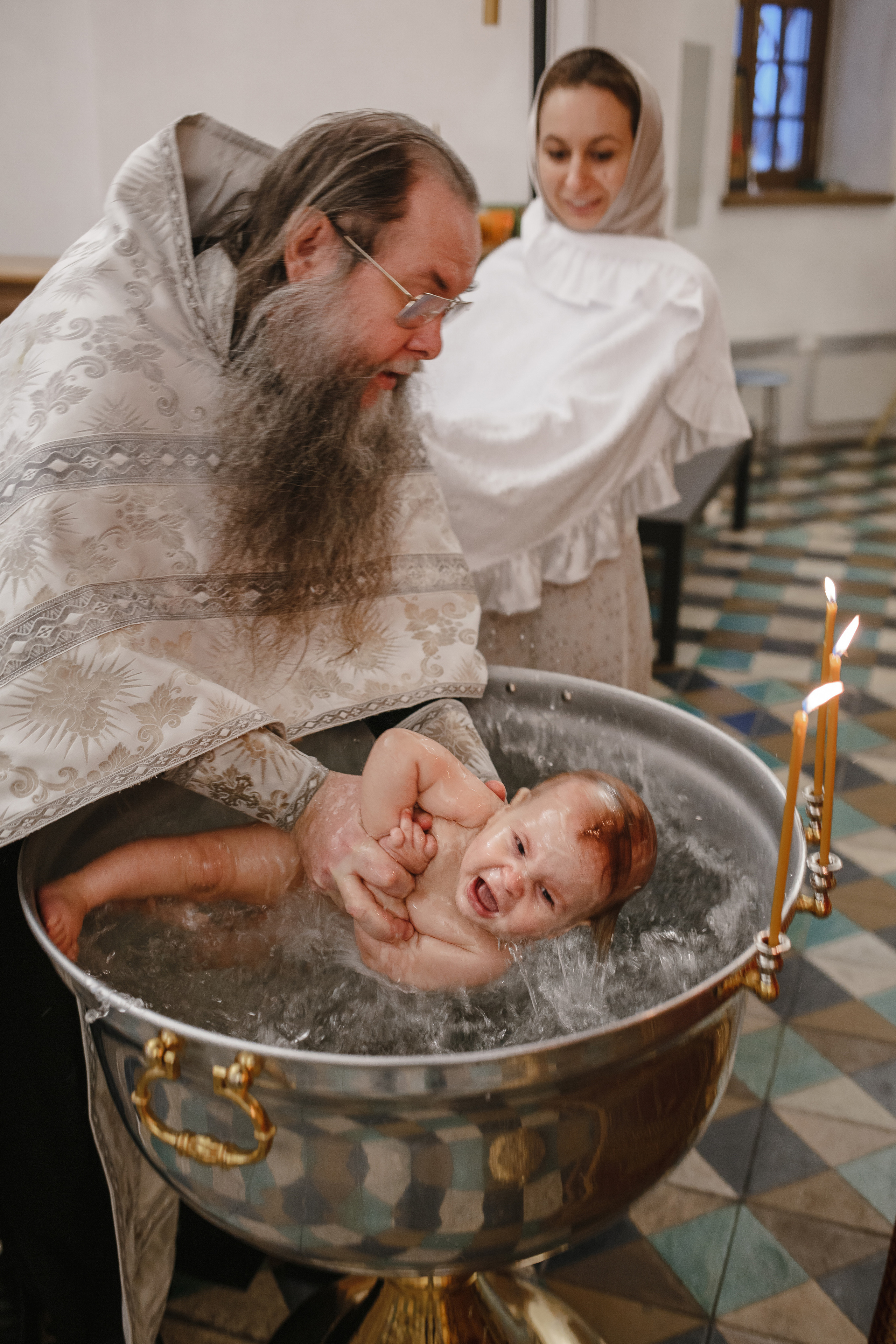 Крещение Алексии. Семейный фотограф Николаева Ольга