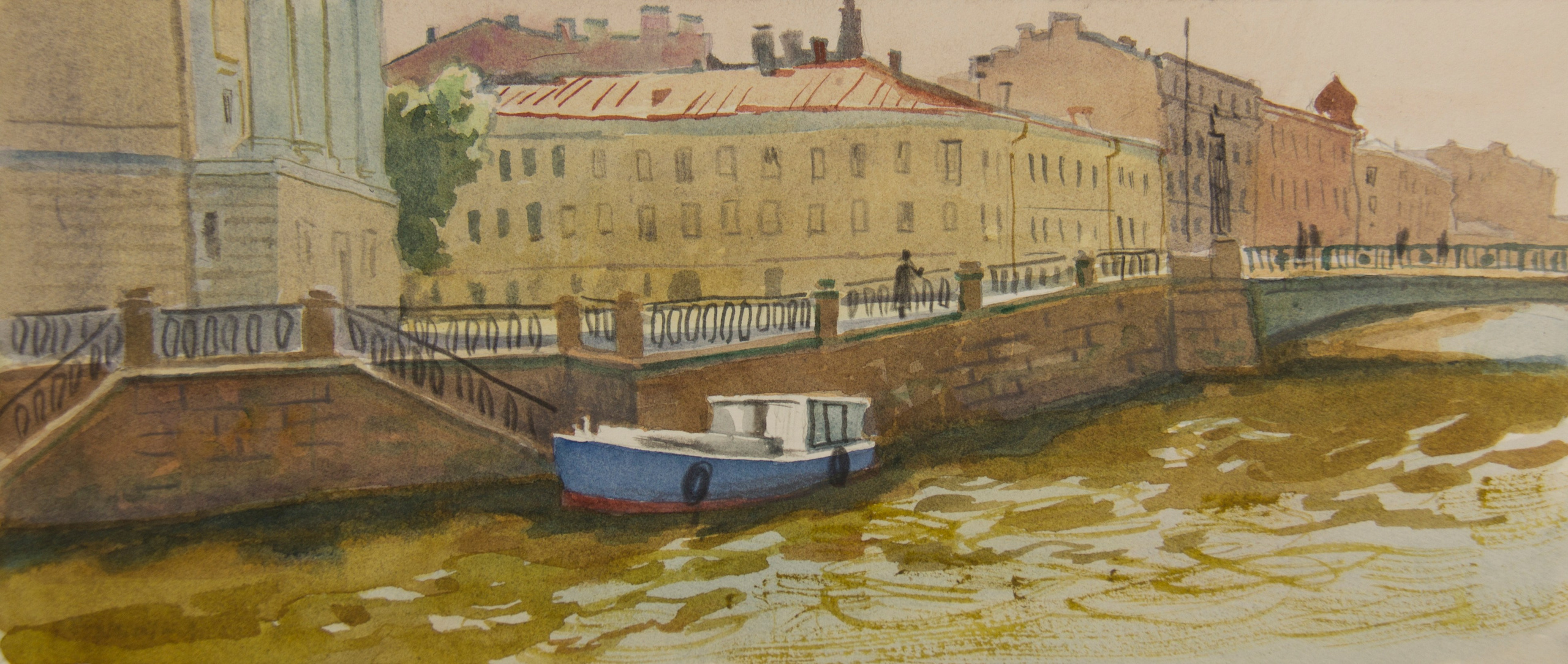 Город, графика. Ольга Васильева художник в Санкт-Петербурге