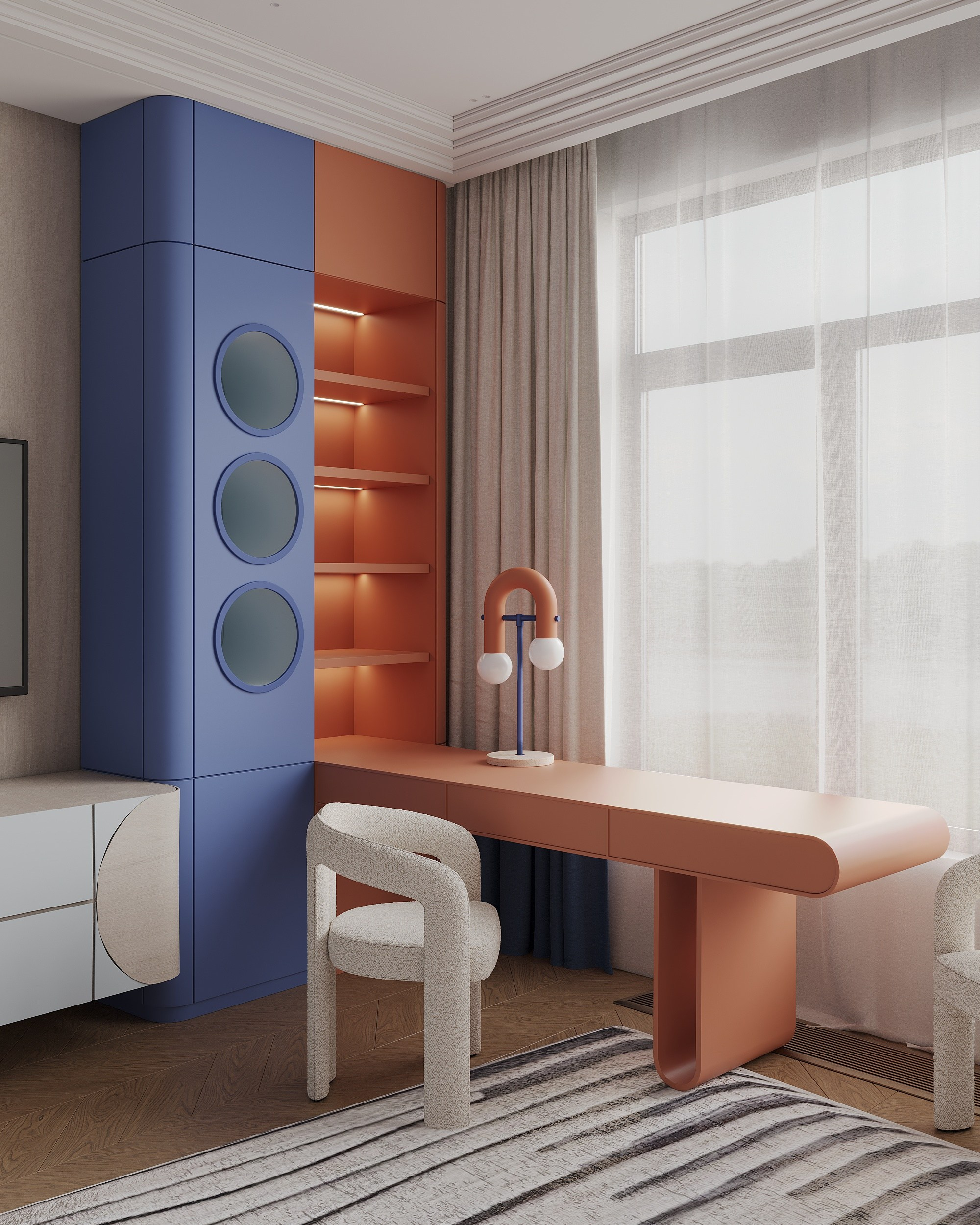 ЖК «Петровская доминанта». 3d визуализатор интерьера Нургалиева Диана