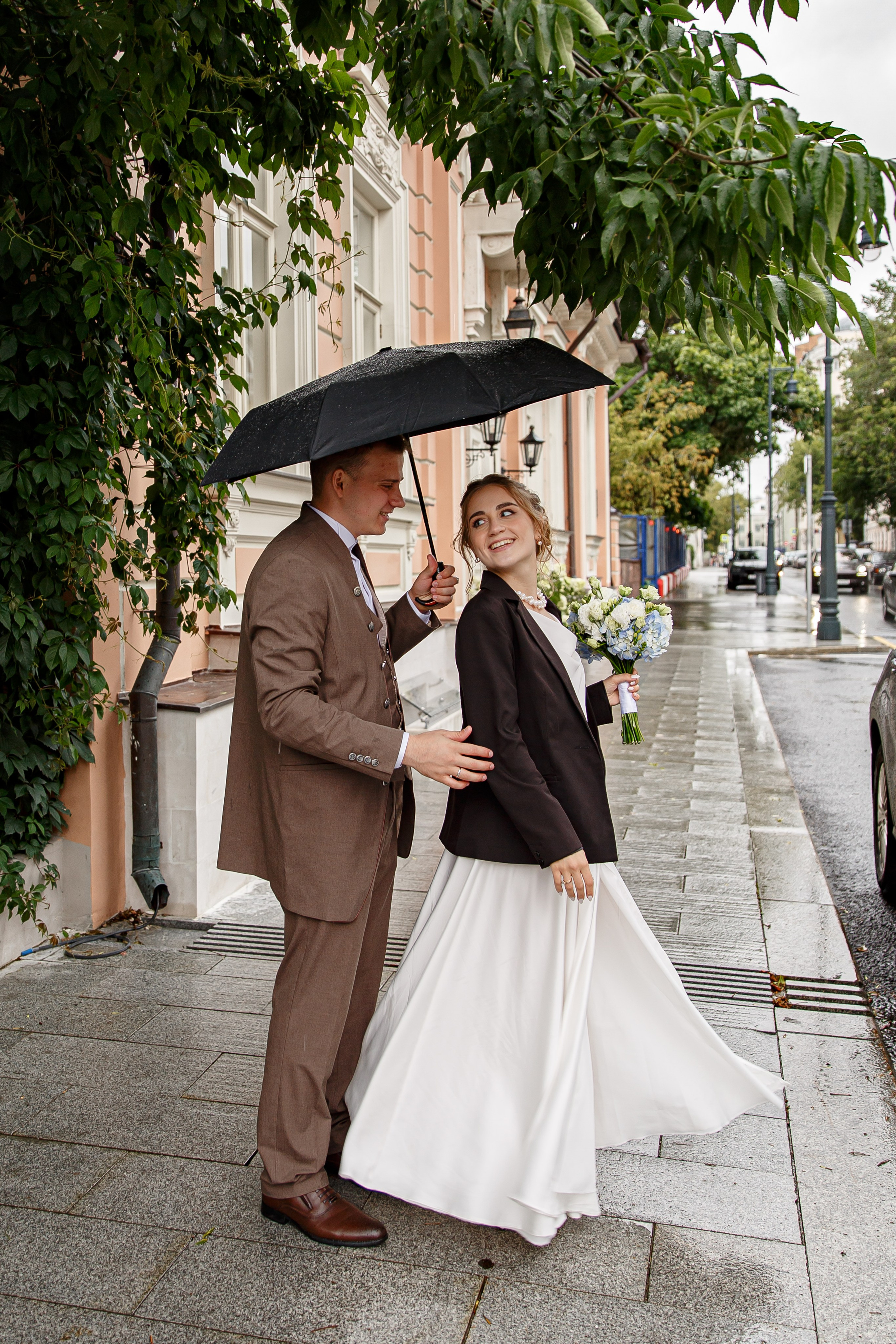 Свадебная фотосессия в городе и в фотостудии. Свадебный фотограф Москва и МО Сергей Киржаев