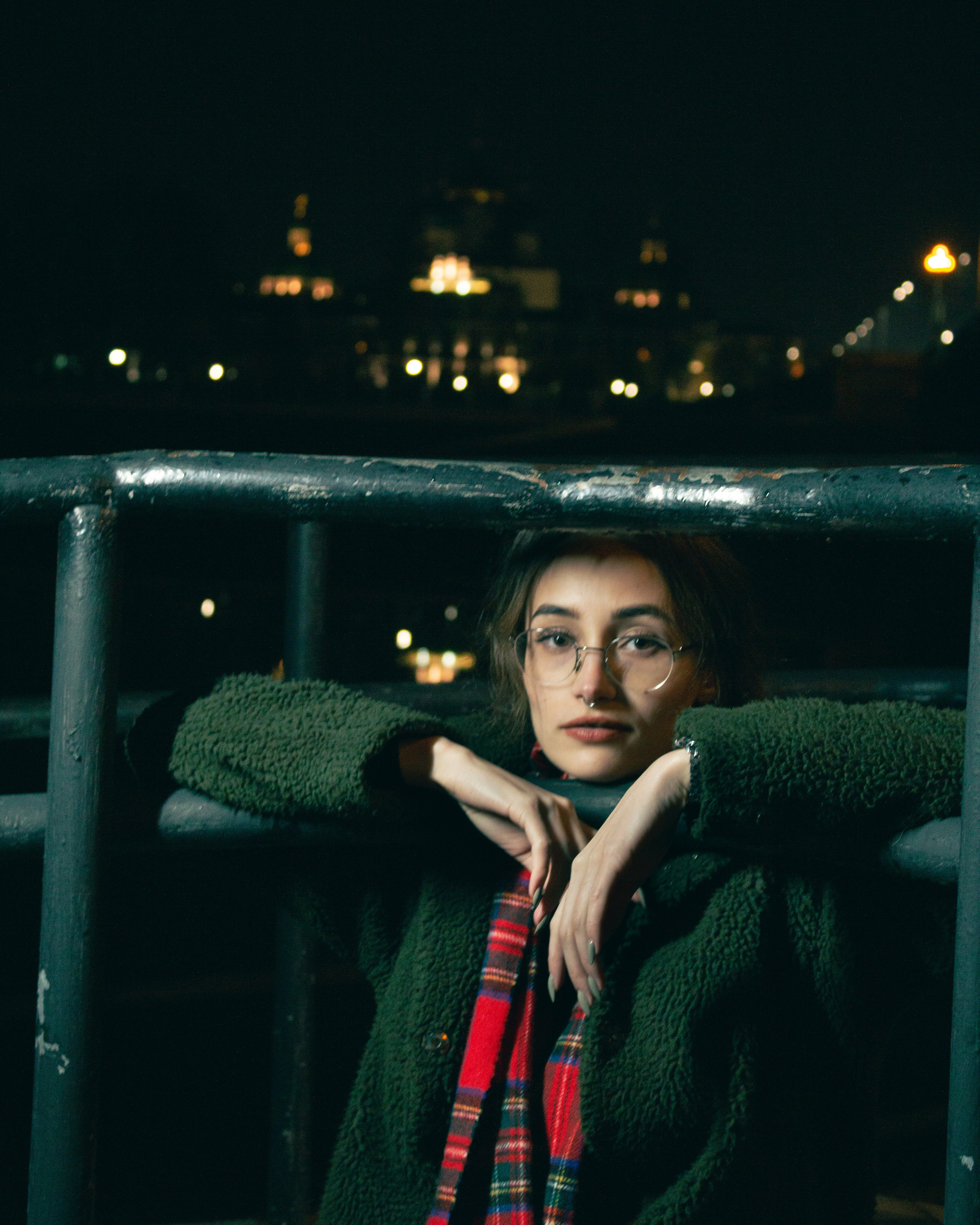 Лиза | вечерний город. Портретный фотограф СПб — Ира Волкова