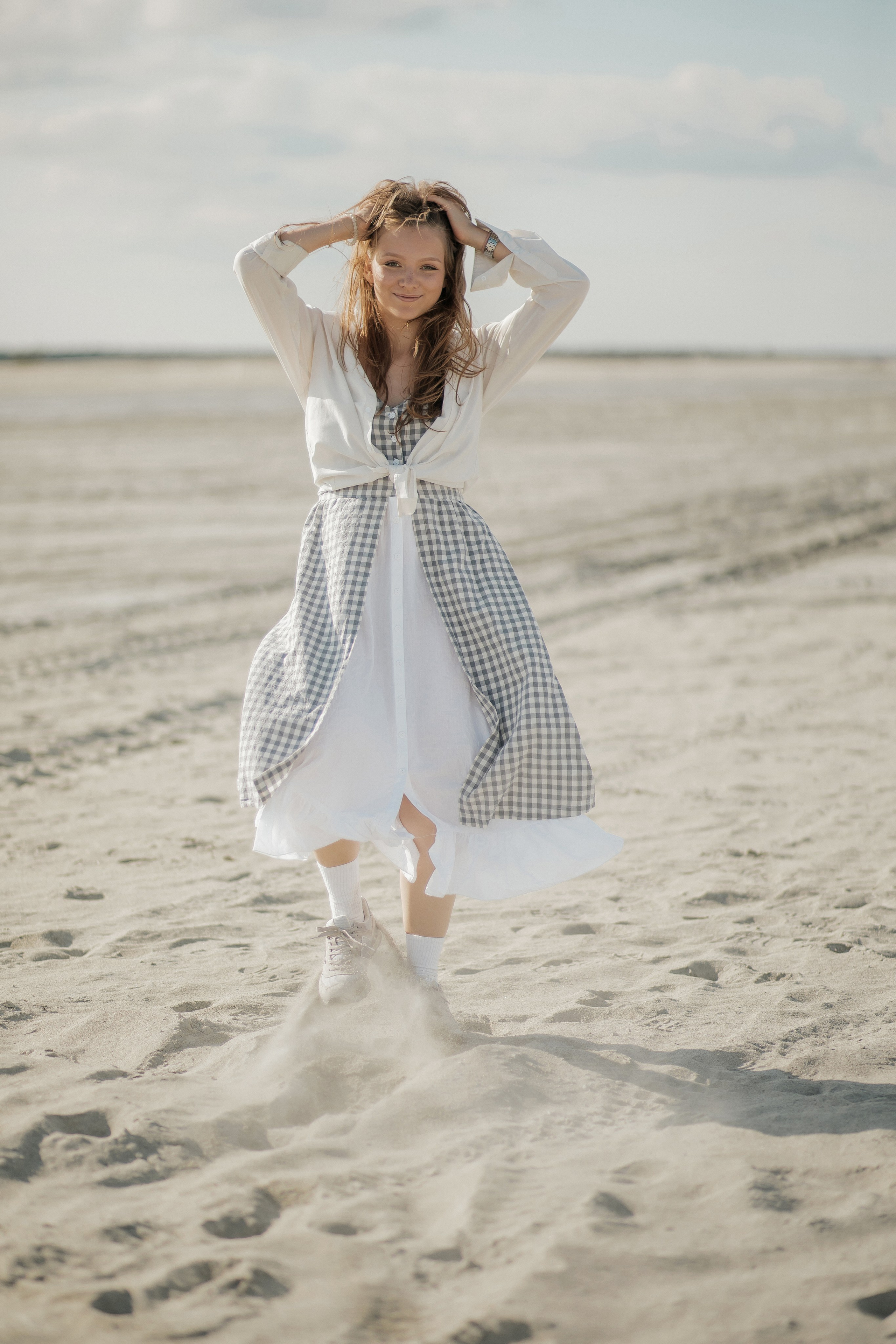 Семейная фотосессия в песках. Свадебный и семейный фотограф Ибрагимова Мария из Екатеринбурга