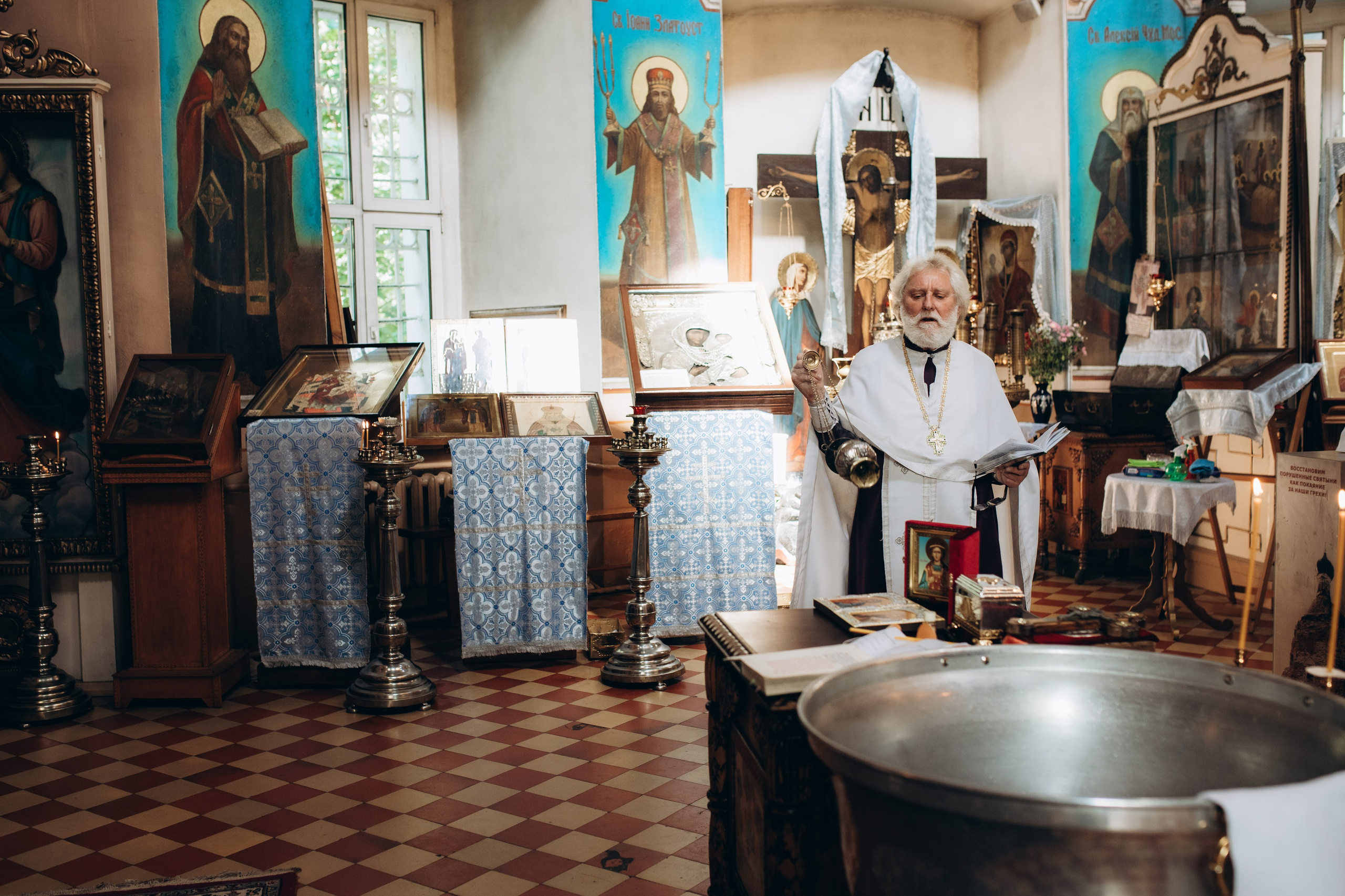 Крещение Христина. Семейный и домашний фотограф в Москве и МО Королева Валерия