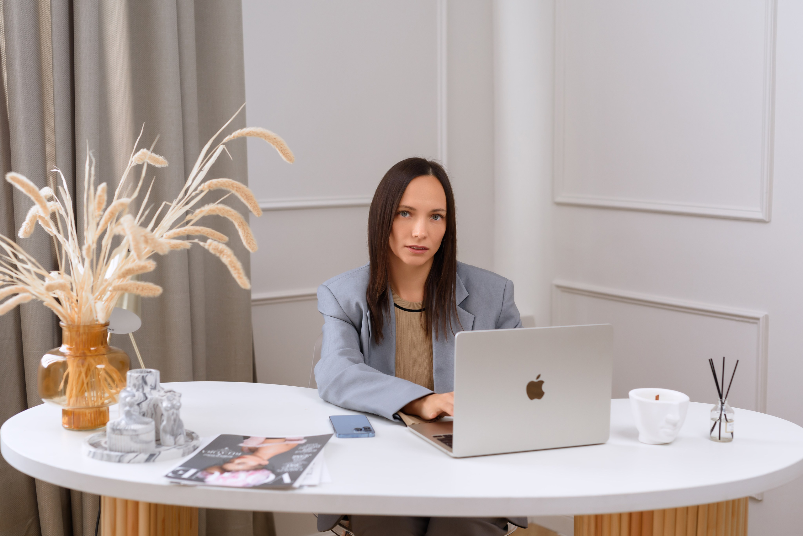 Контент фотосессия. Бизнес портрет. Мария Прищеп. Профессиональный фотограф в Краснодаре