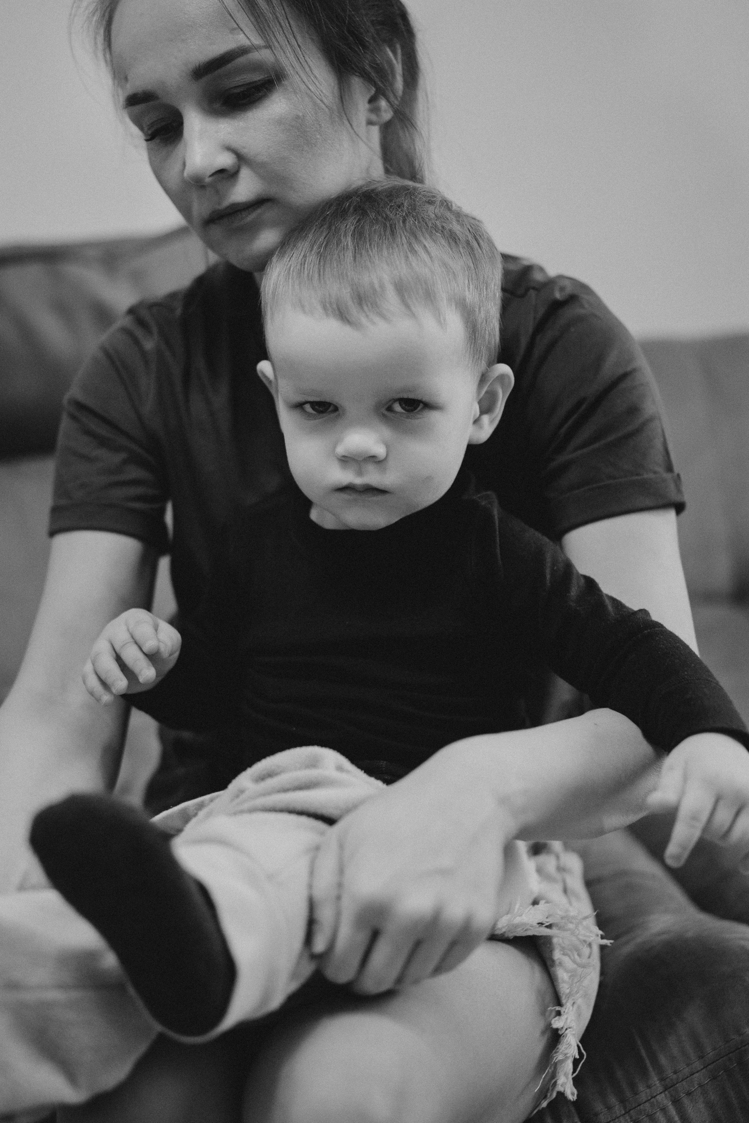 Украшаем ёлочку. Малыш Костя. Семейный фотограф в Москве Ирина Жур