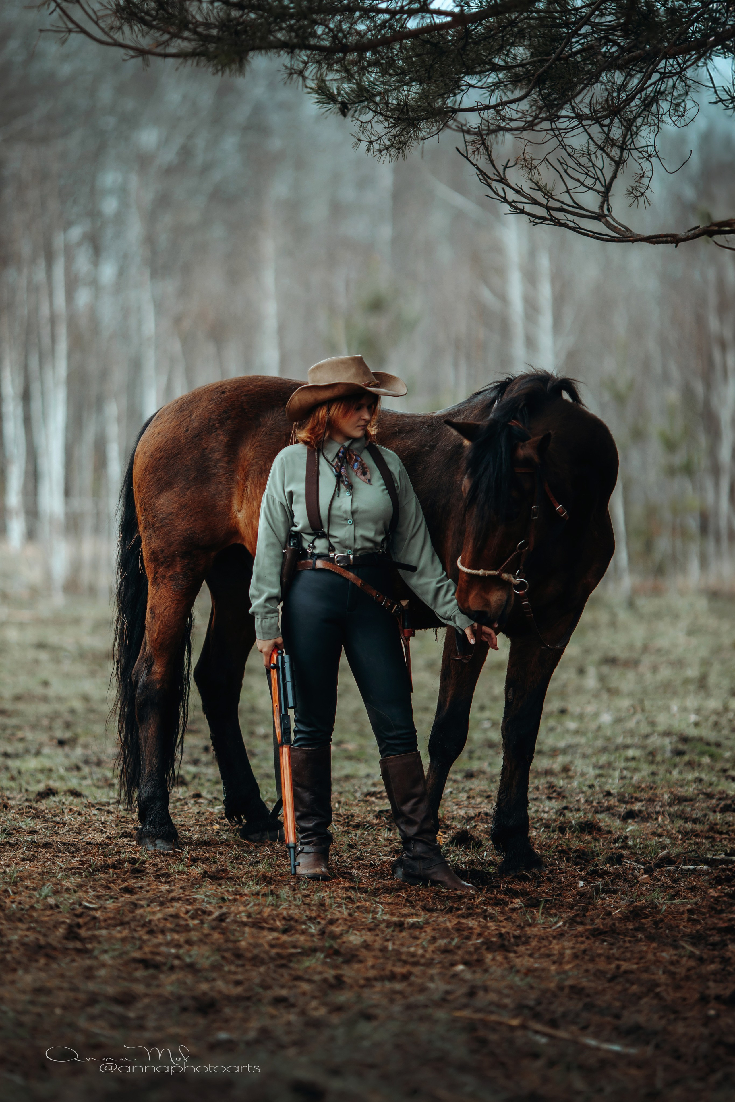 По мотивам любимой игры / РДР2. Анна Молчанова конный фотограф в Тюмени | фотосессии с лошадьми Тюмень