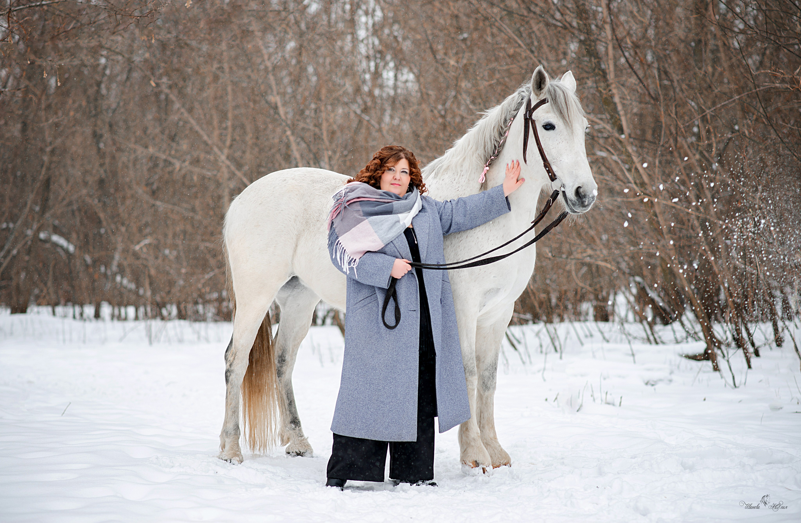 Анастасия и Стрелка. Конный фотограф в Саратове Юлия Иванова