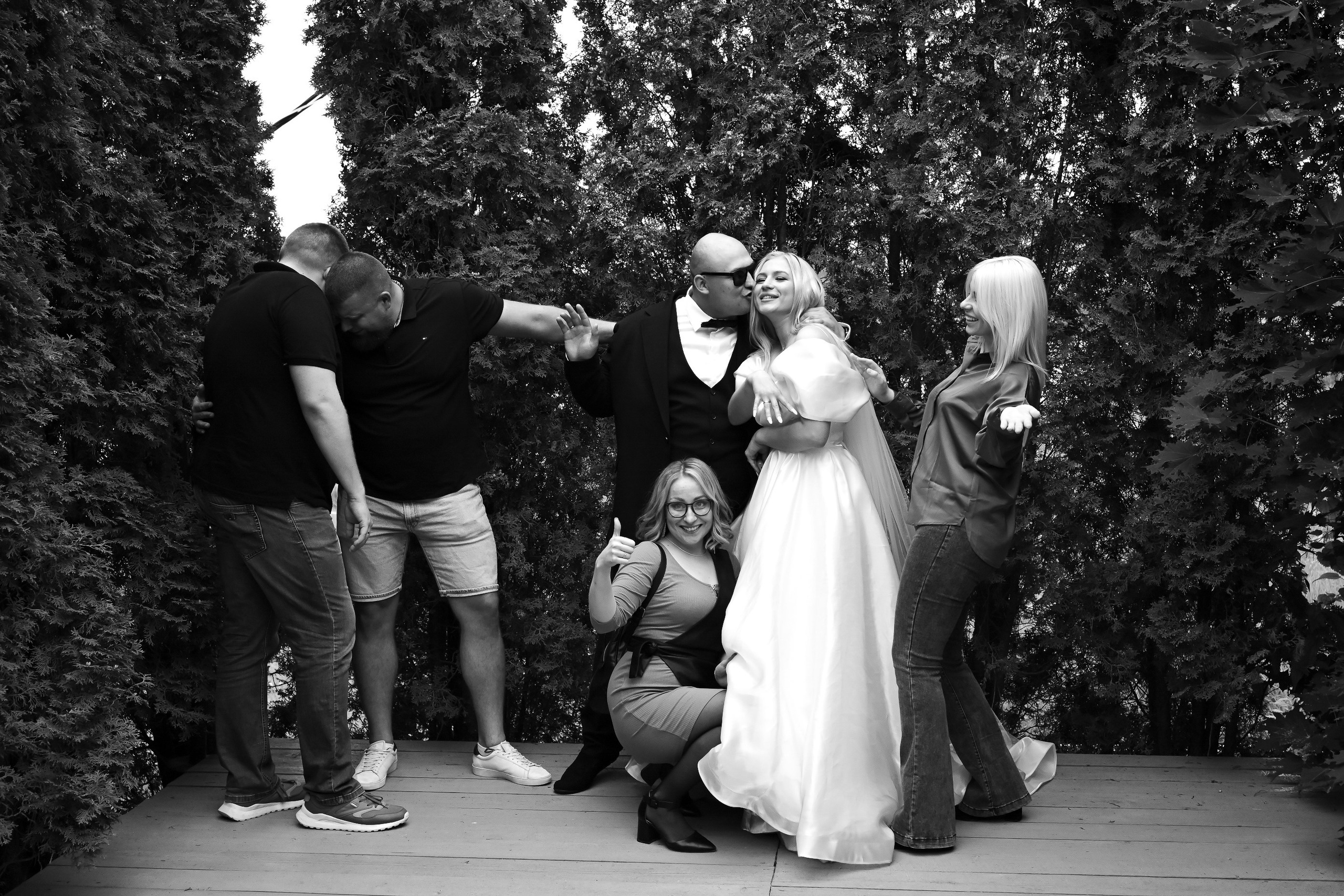 Black and white film. <3