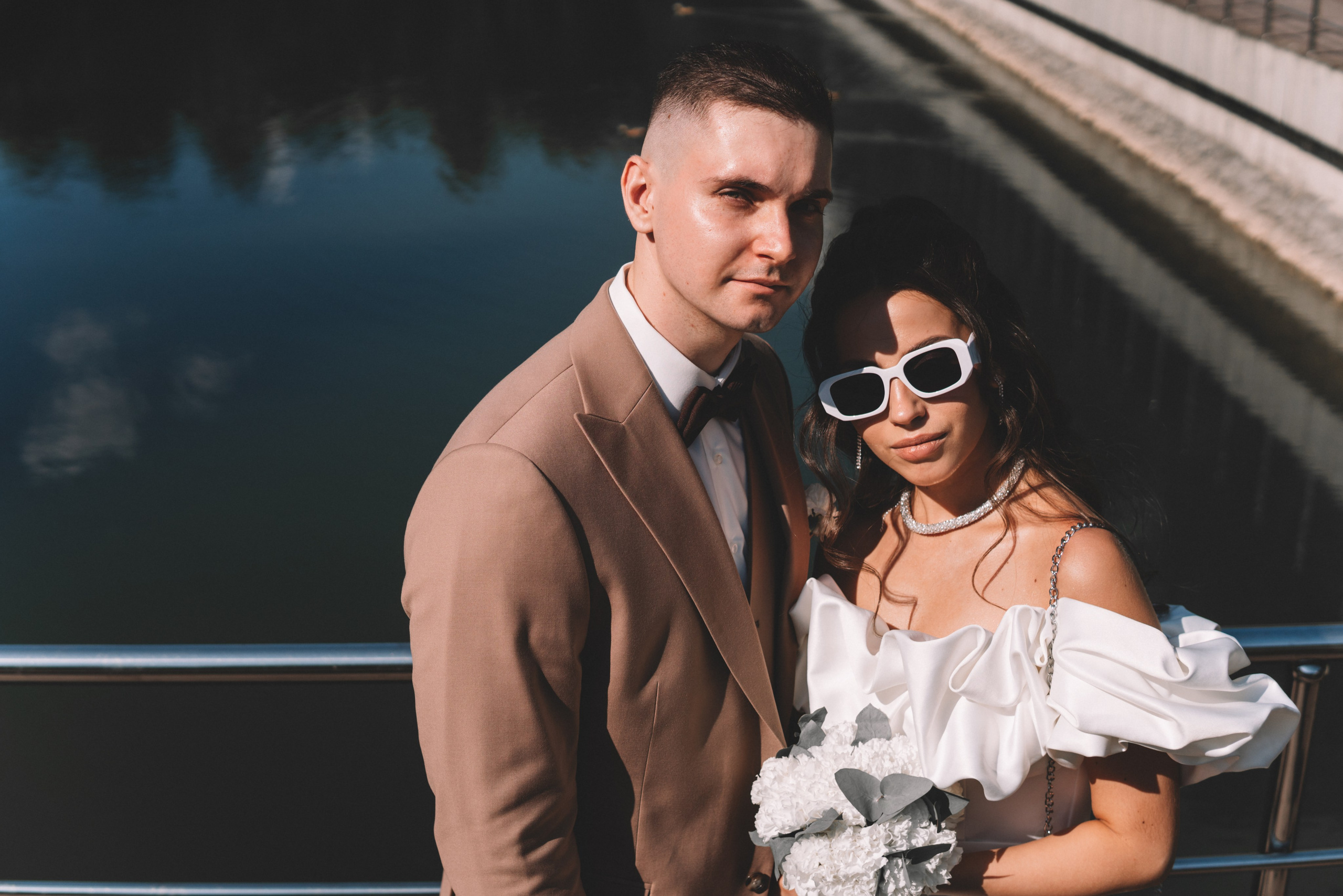 Свадебная фотосессия Москва сити. Фотограф Наталья Воронина Москва