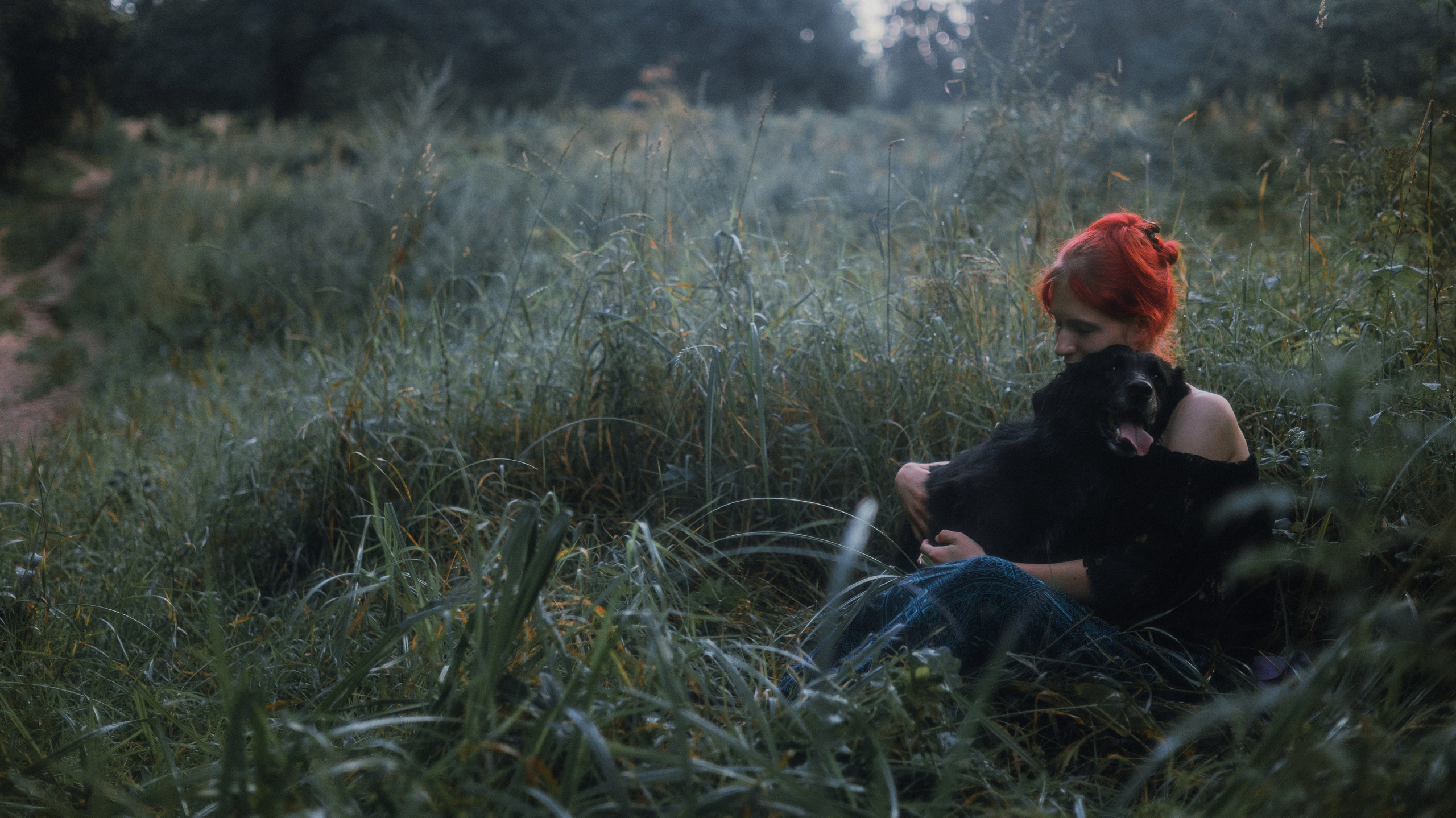 Лиза и Коди. Фотограф-анималист Богданова Полина