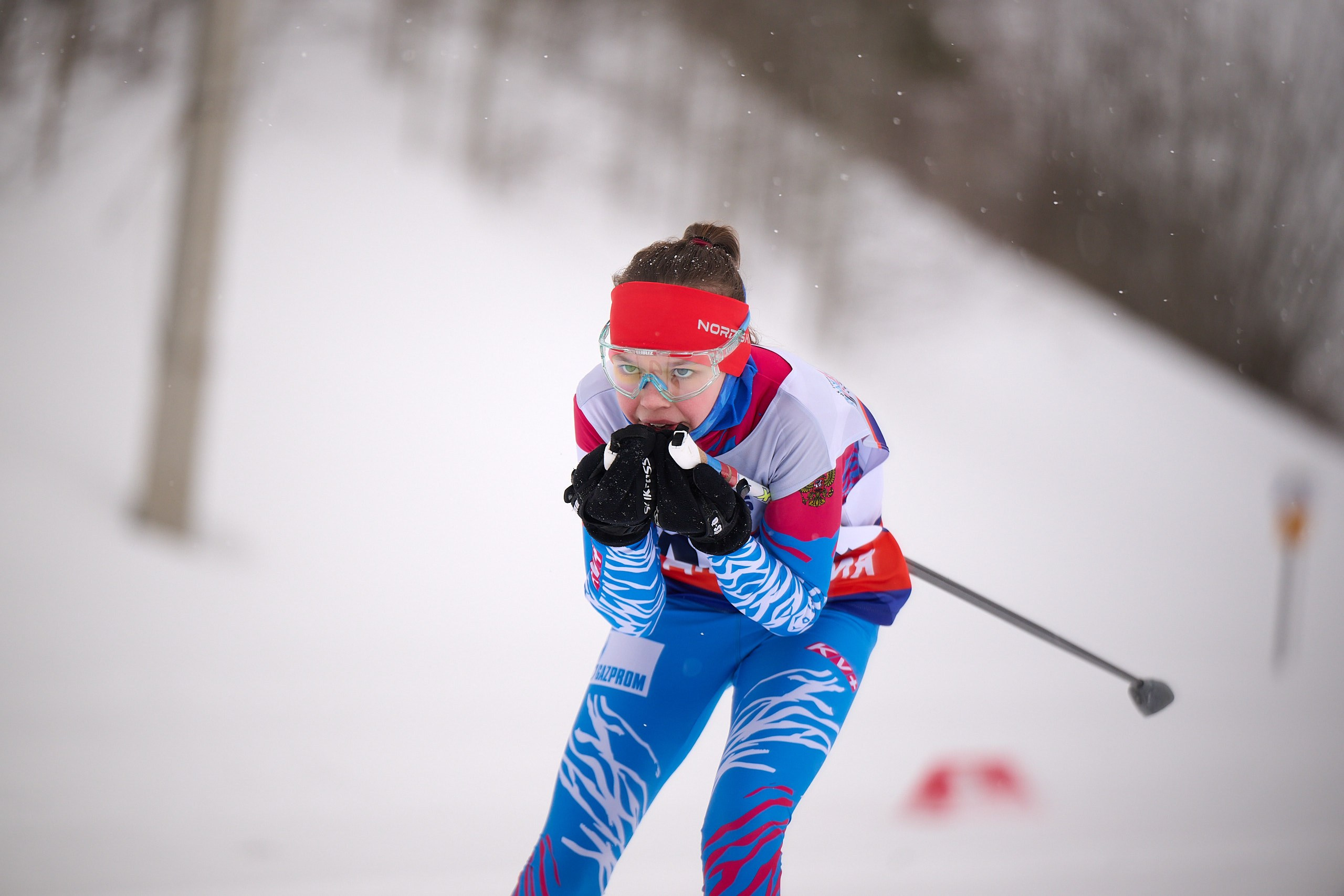 Всероссийские соревнования по лыжным гонкам «Пионерская правда». Ижевс. Спортивный репортажный фотограф в Ижевске Сергей Мерзляков