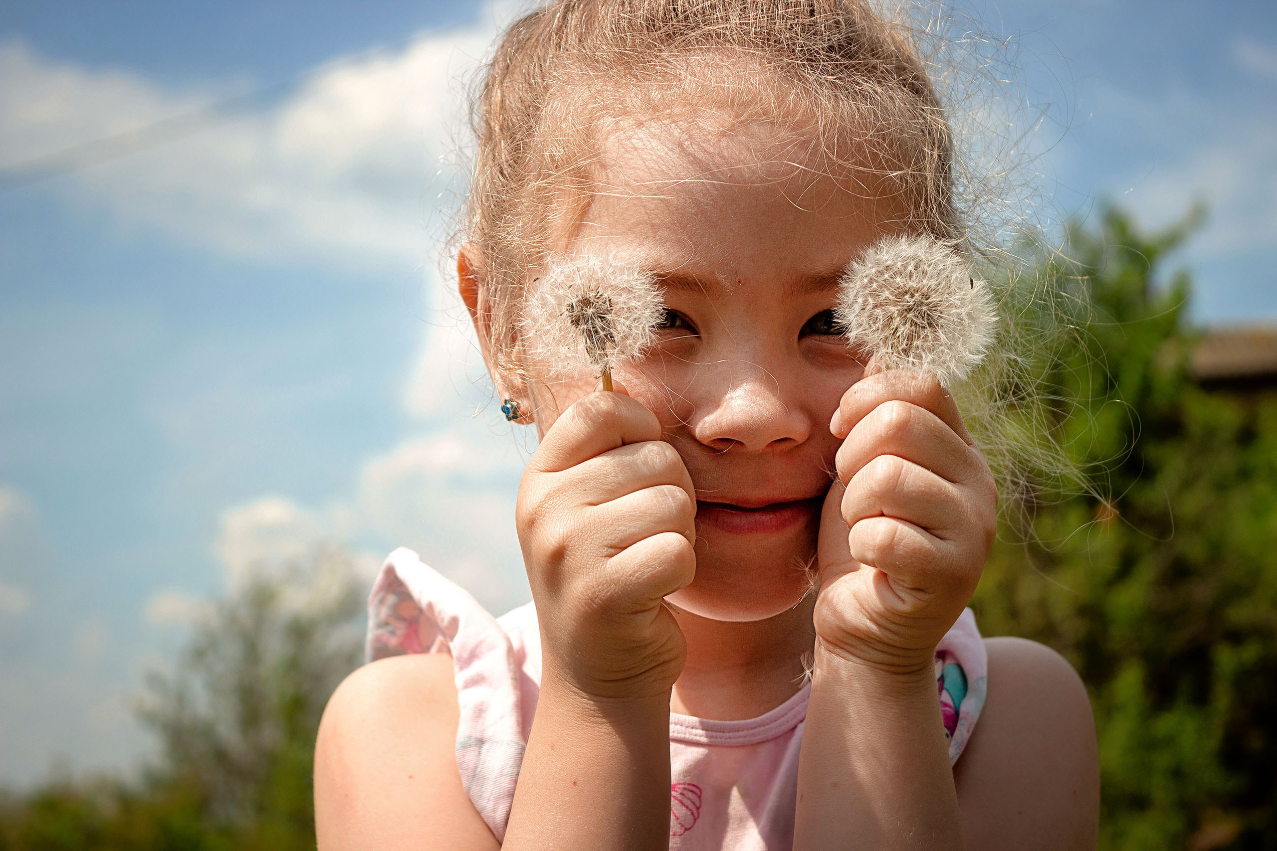 Одуванчики. Фотограф в Богдановиче Анна Сантяпова