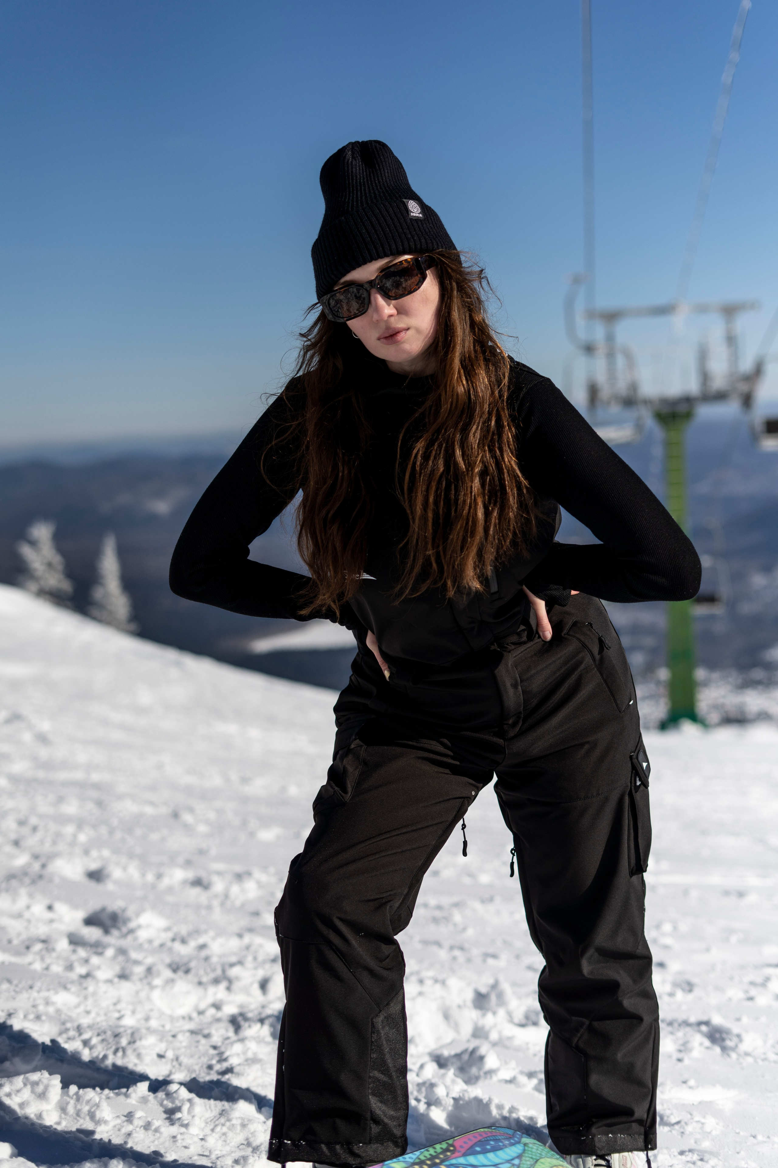 Фотосессия на вершине. Анастасия Паршукова — фотограф Шерегеш Новосибирск